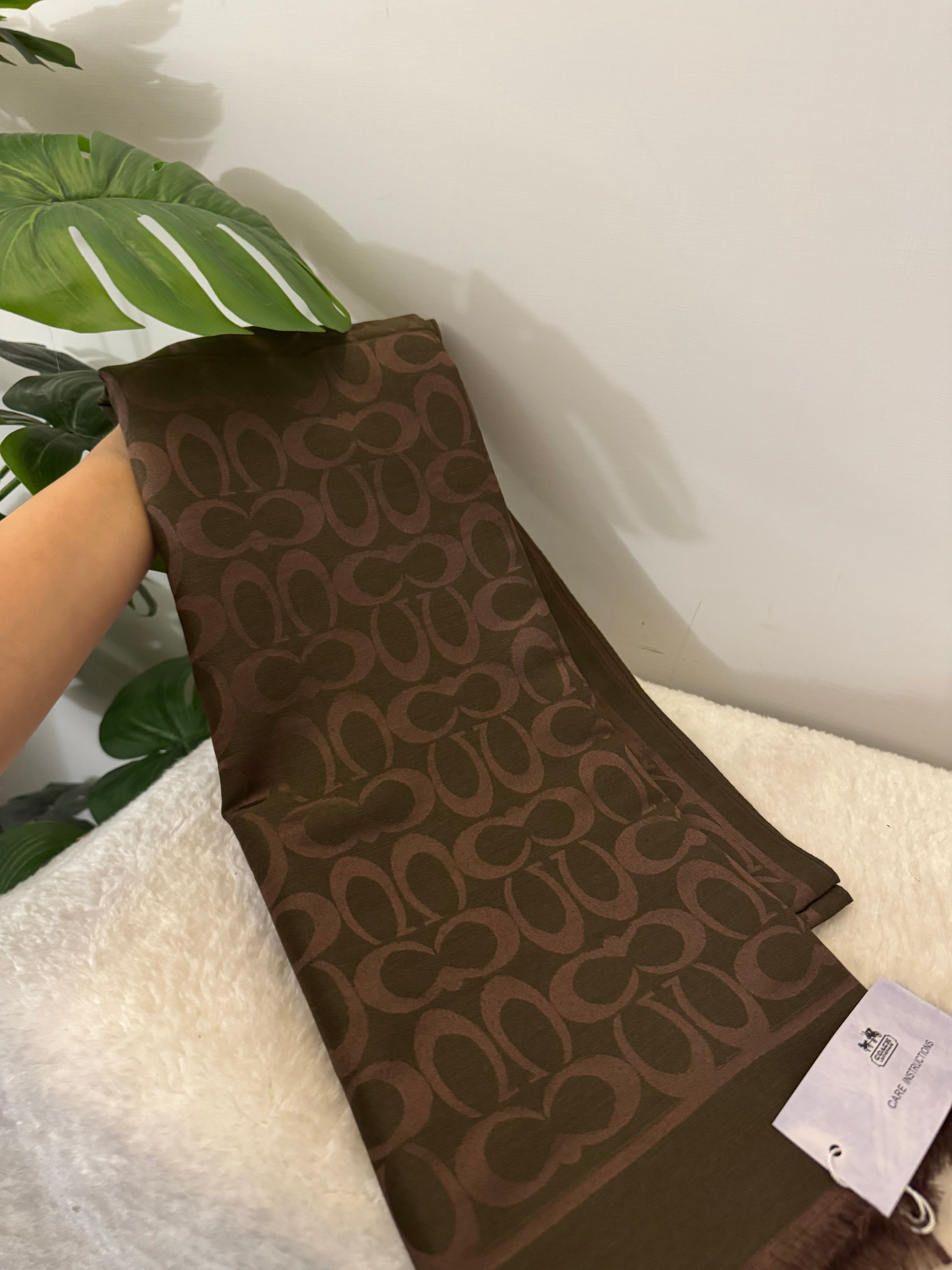 ALL SEASON Coach Branded - Greenish Brown