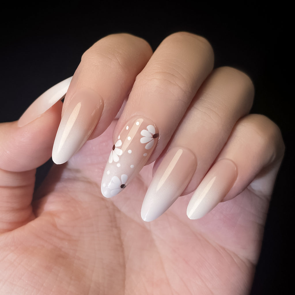 Pretty Please Press On Nails - 24 Pieces Complete Kit