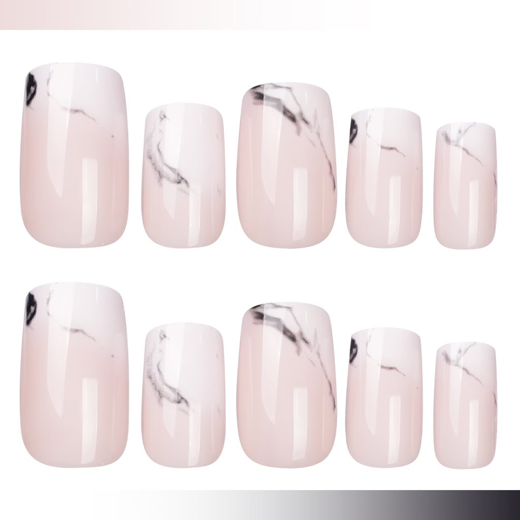 Luna Press On Nails - 24 Pieces Complete Kit