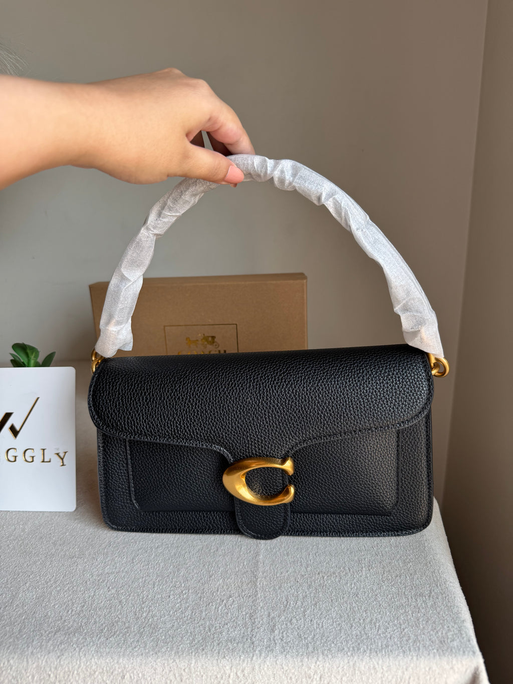 COACH TABBY Black Good Quality -  BOX PACKING