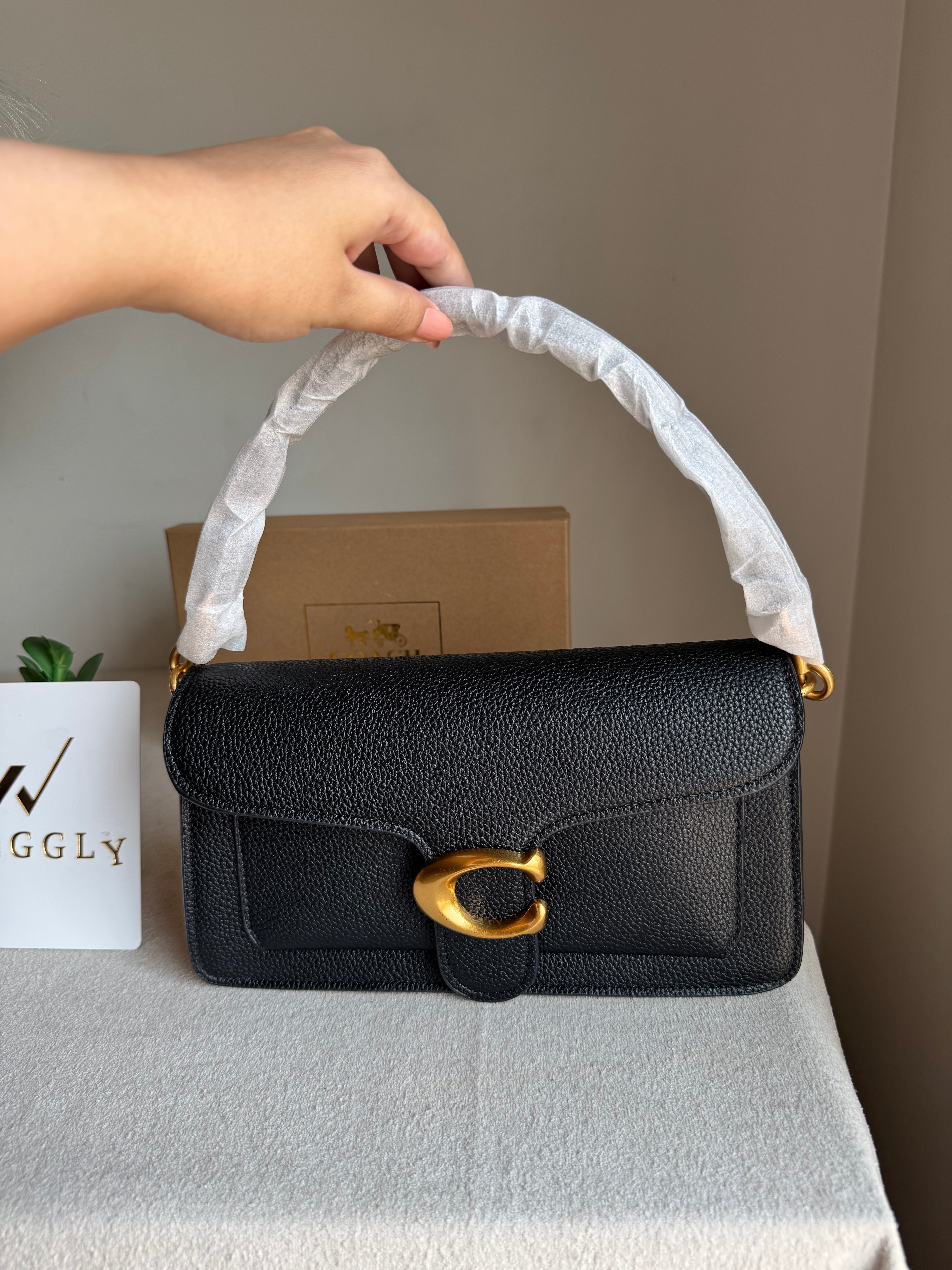 COACH TABBY Black Good Quality -  BOX PACKING