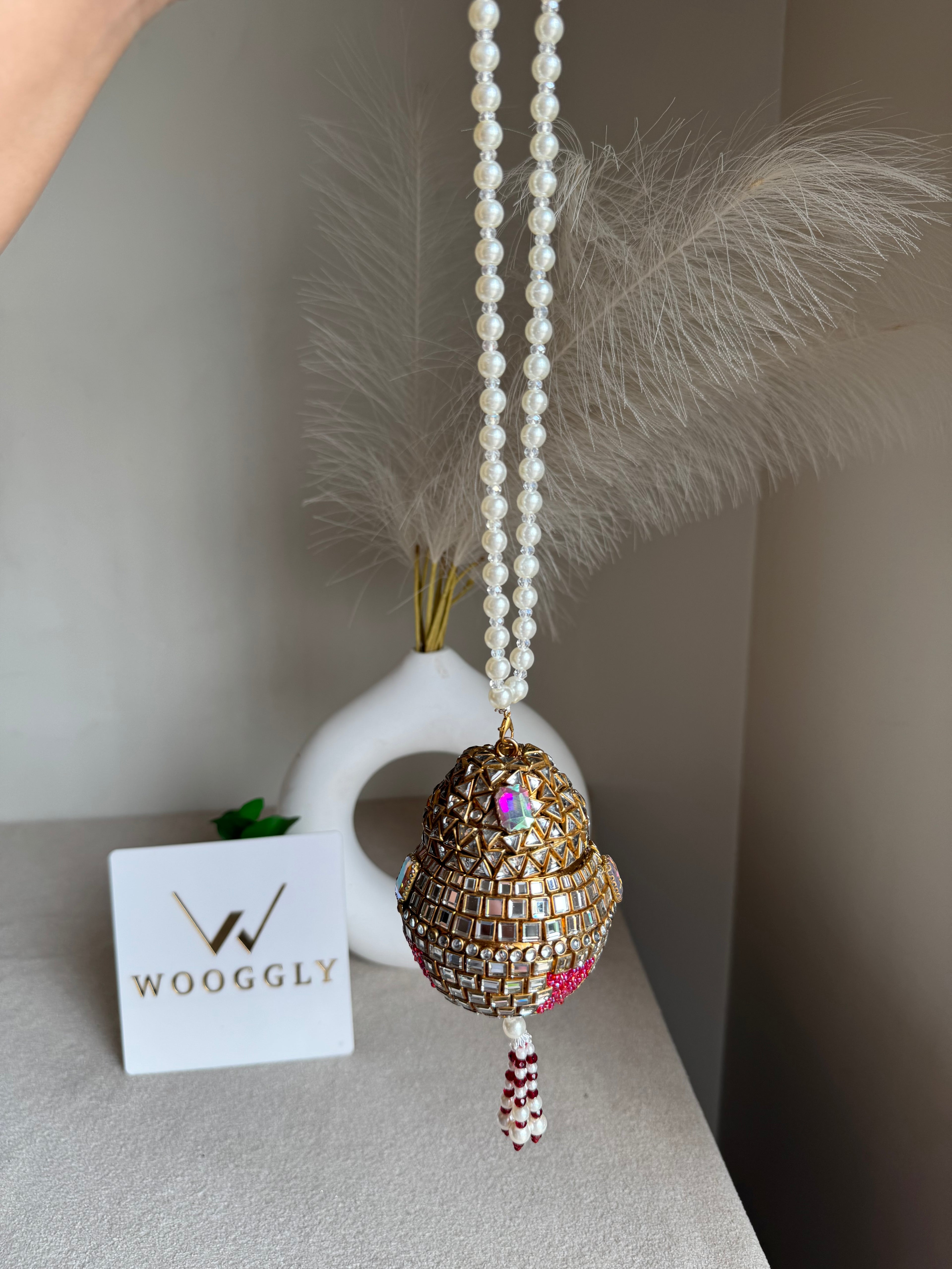 Turkish Potli - Kundan with Stone Multi