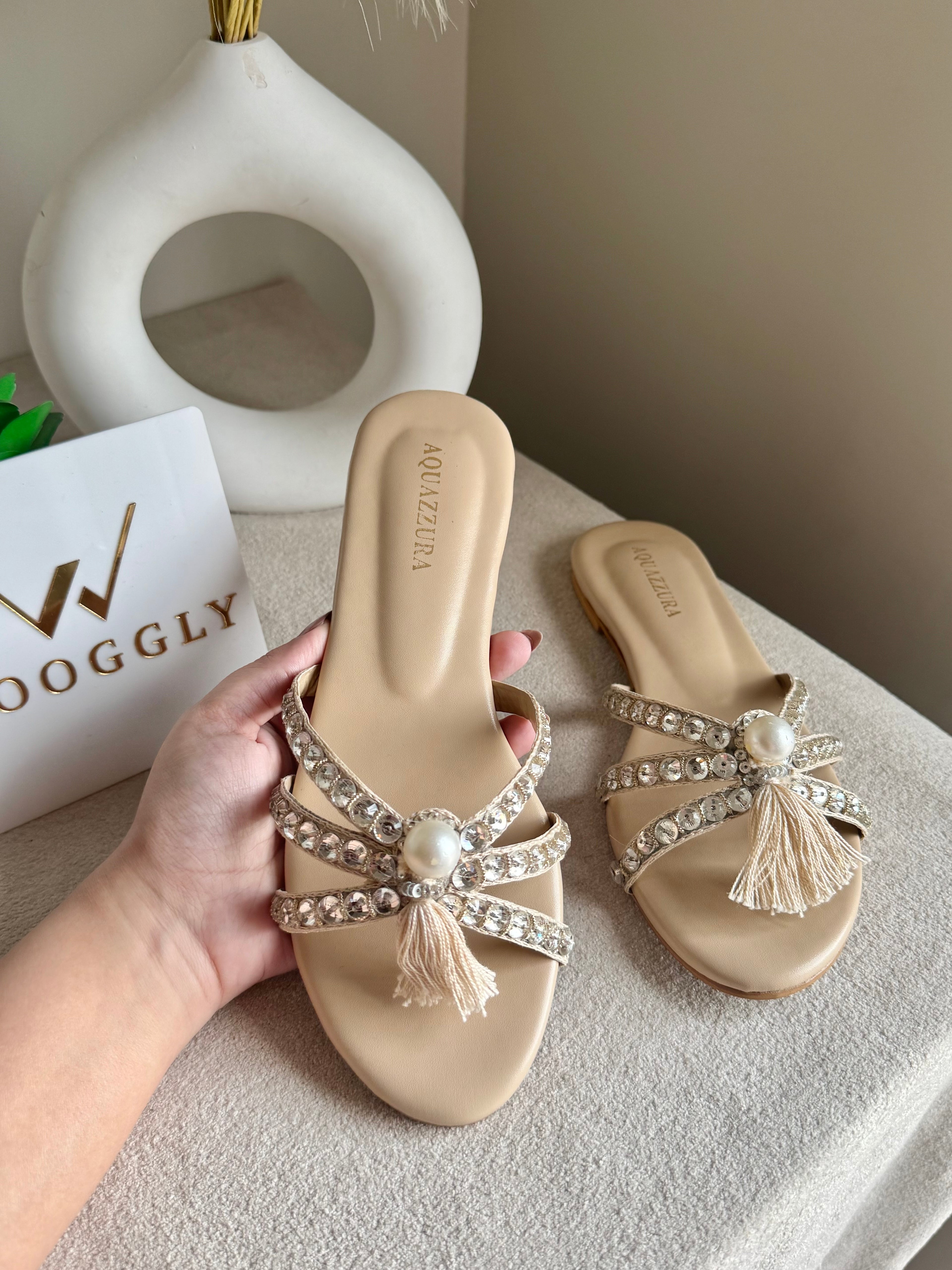 Angel Slides - Beige