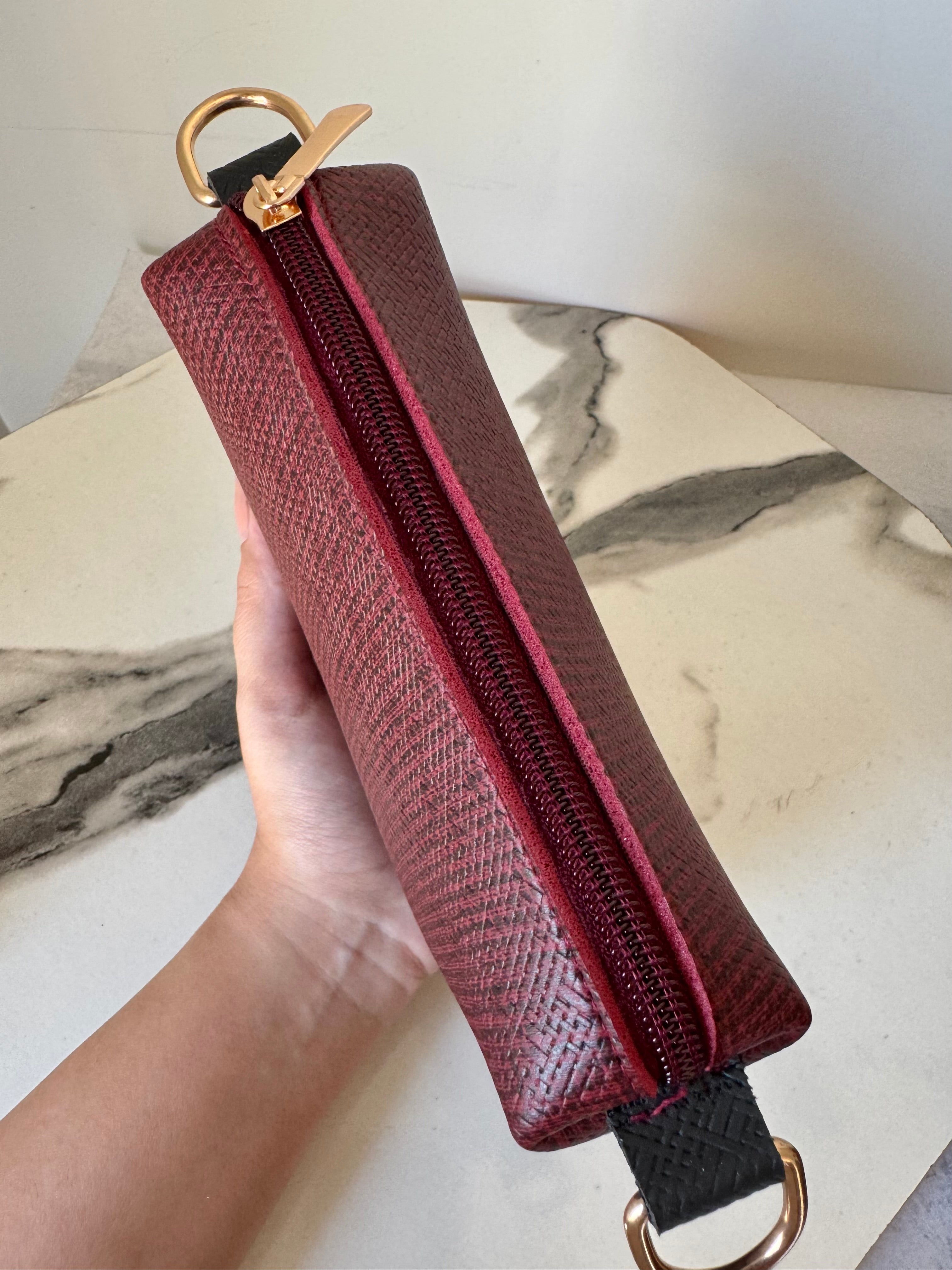 Amber Bag Set of 3  - Maroon