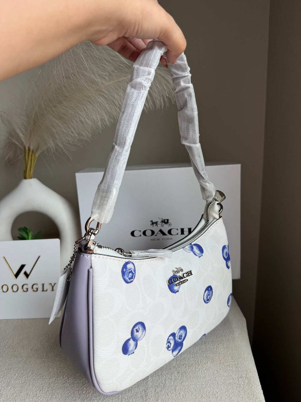 Coach TERI PREMIUM (Blueberries LIMITED EDITION) - MAGNETIC BOX PACKING