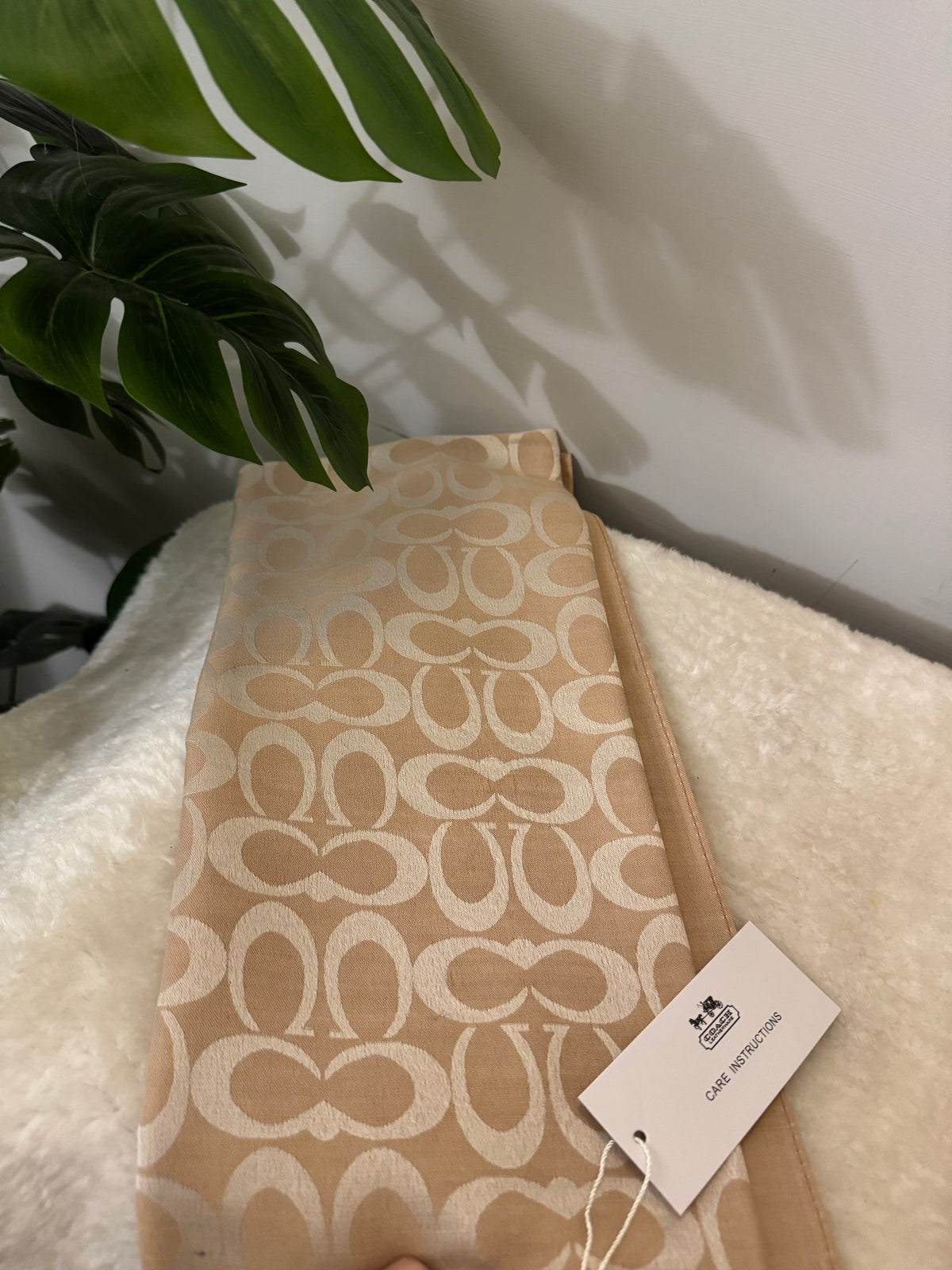 ALL SEASON Coach Branded Stoller - Beige
