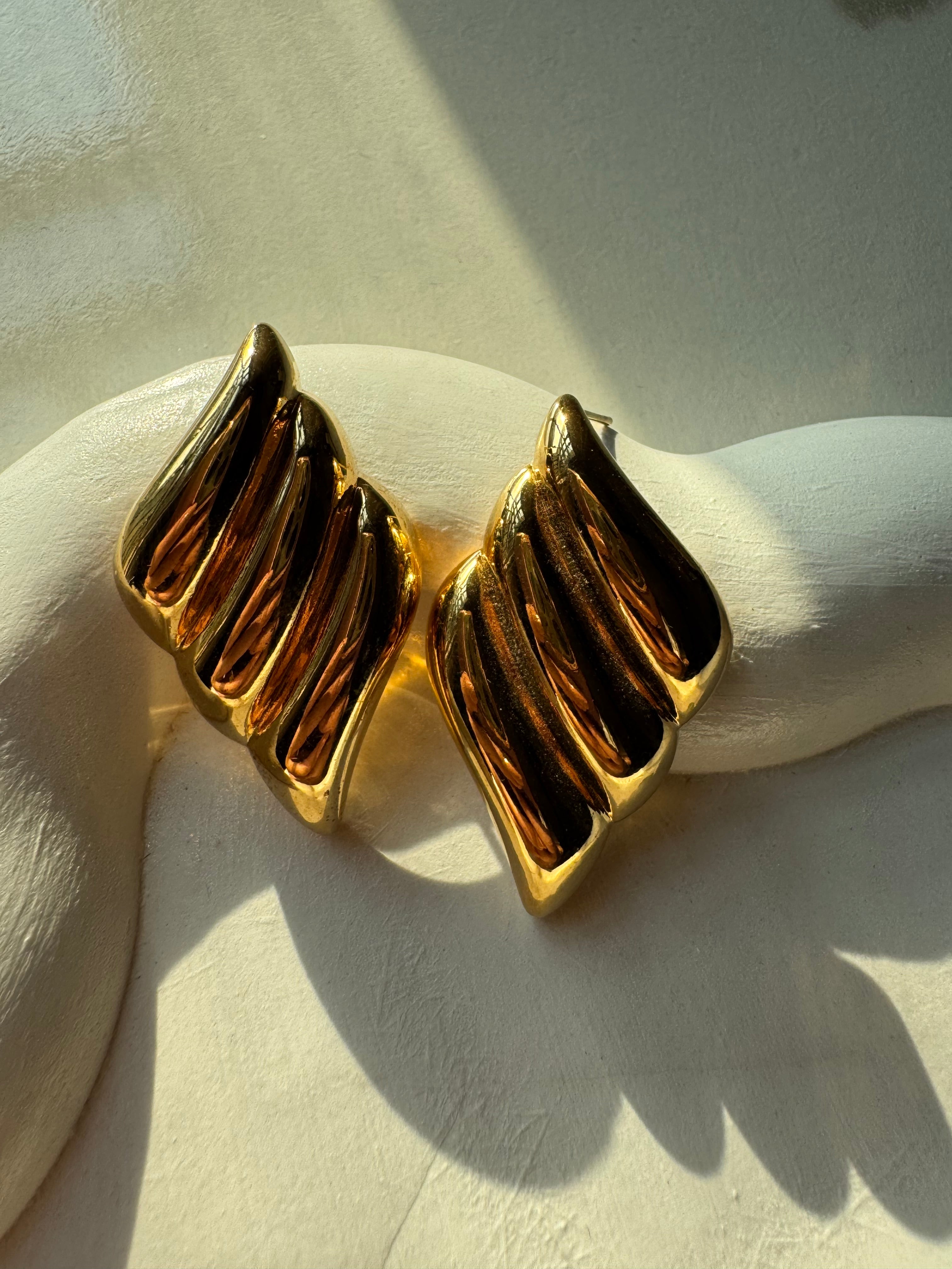 Elara Earrings - 18K Gold Plated
