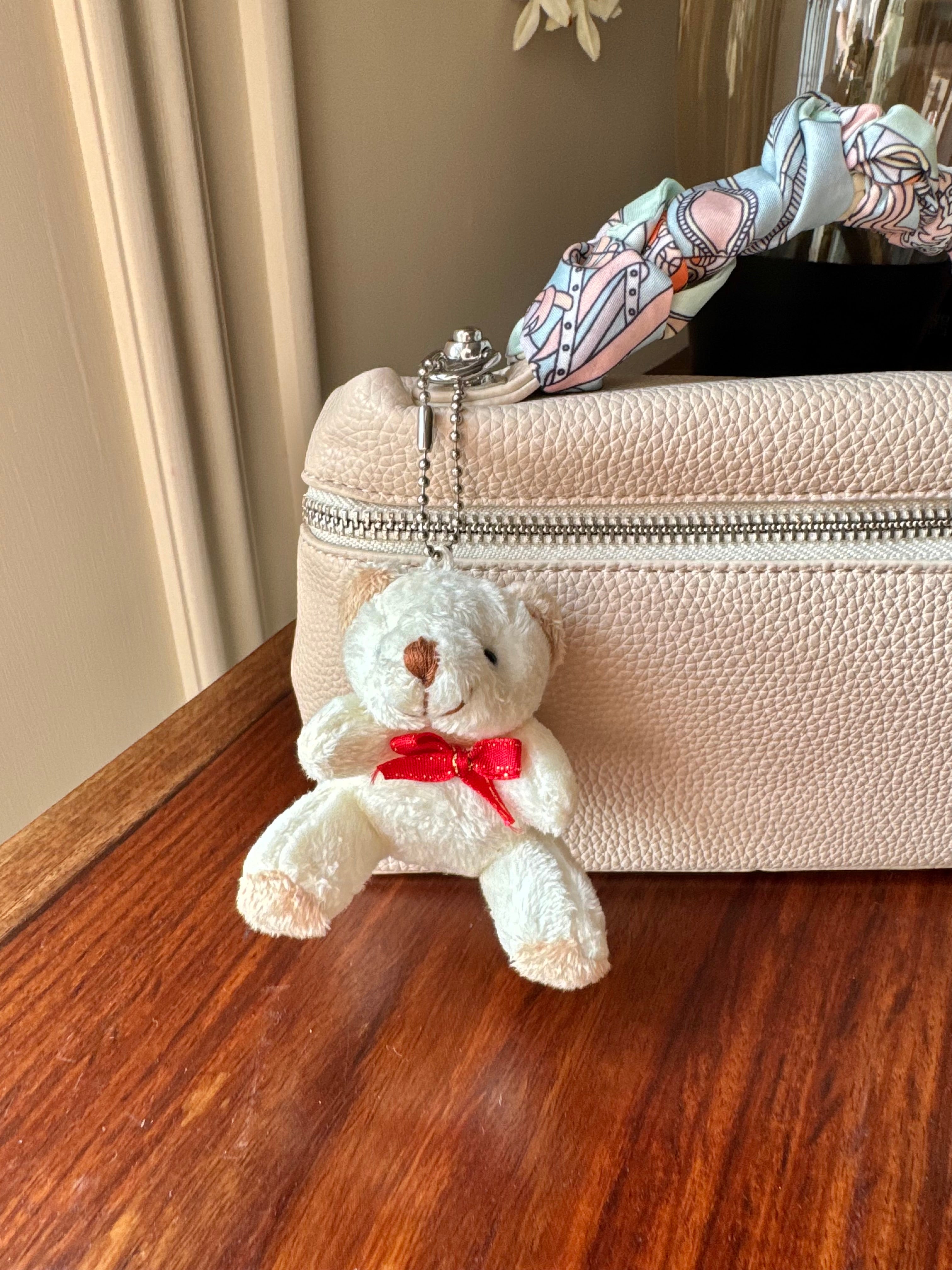 Teddy Bear Bag Charm