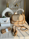 YSL Hand Bag Beige