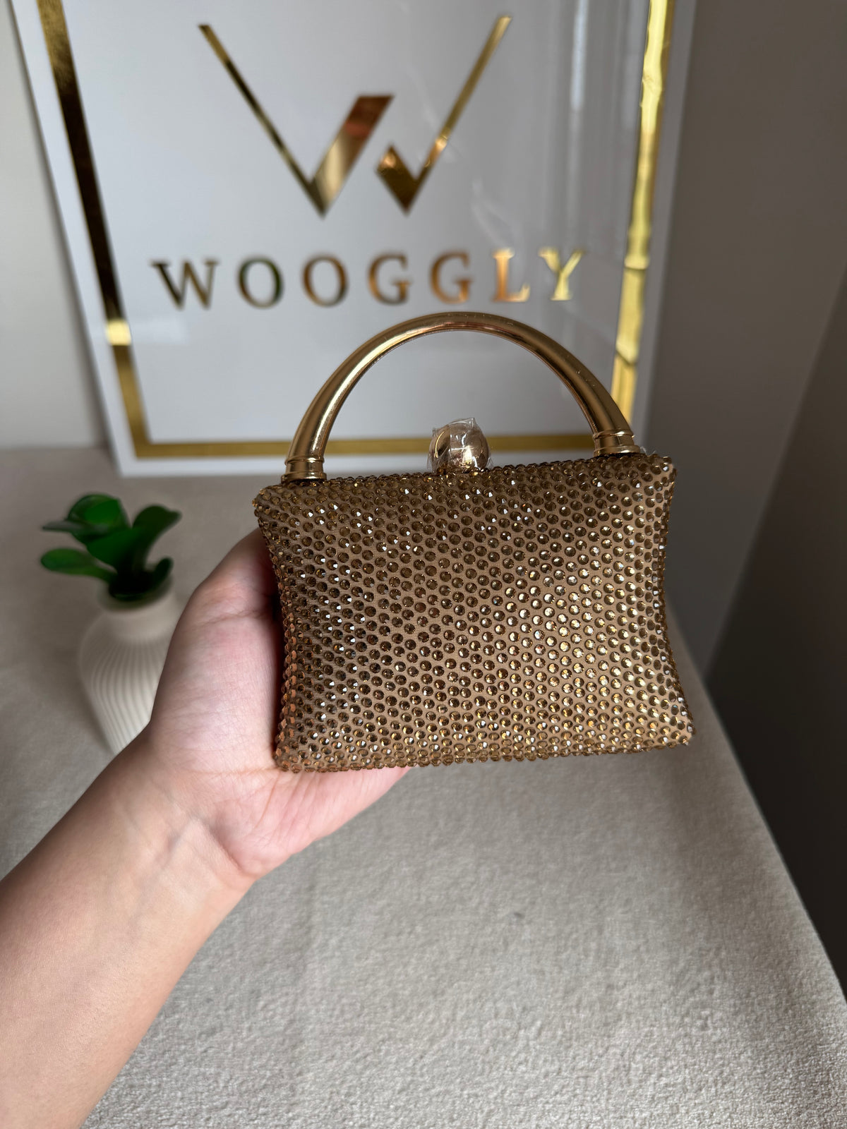 VÉRA Clutch Champagne
