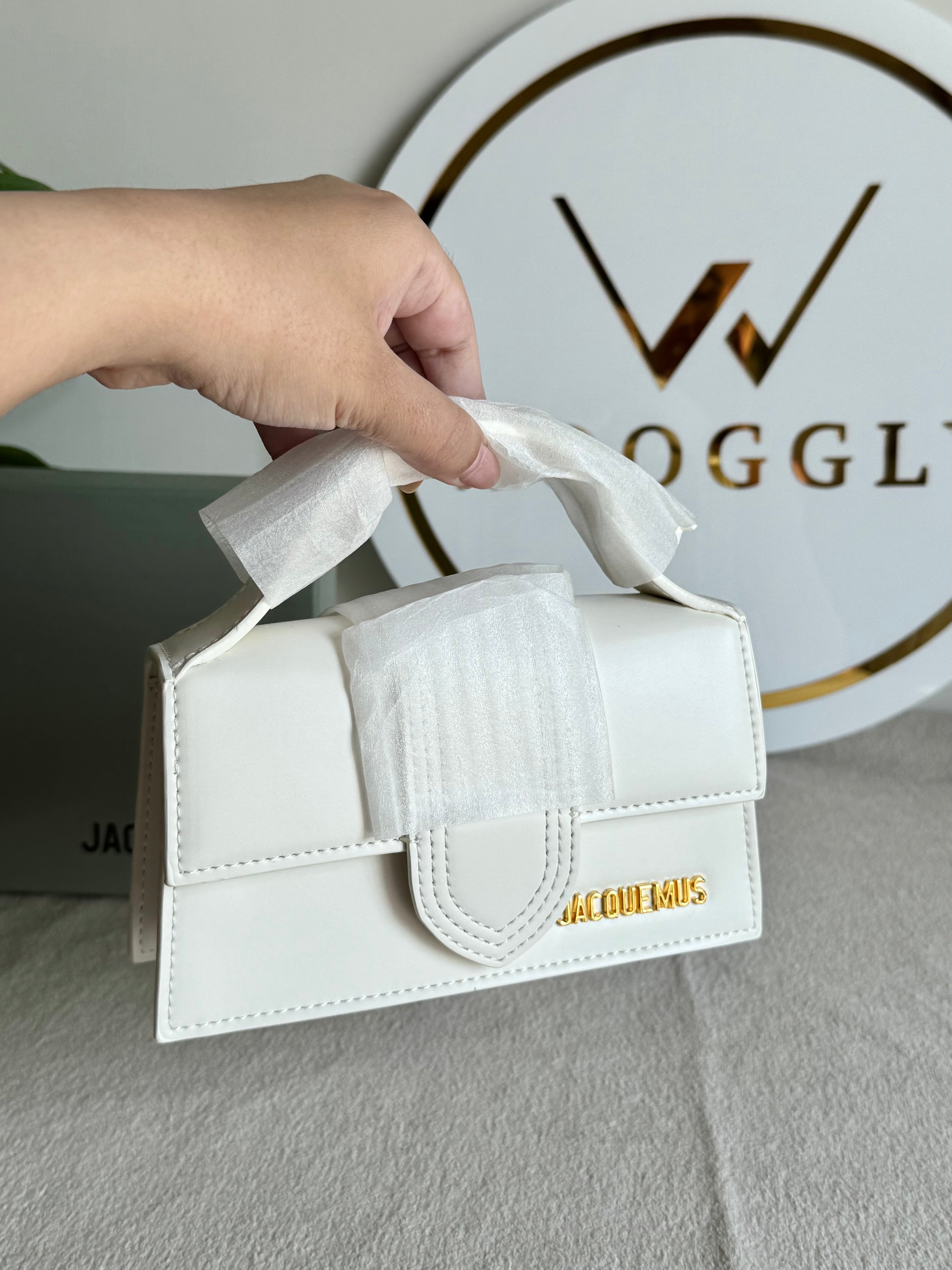 Viral Jacquemus - Small (White) BOX PACKING