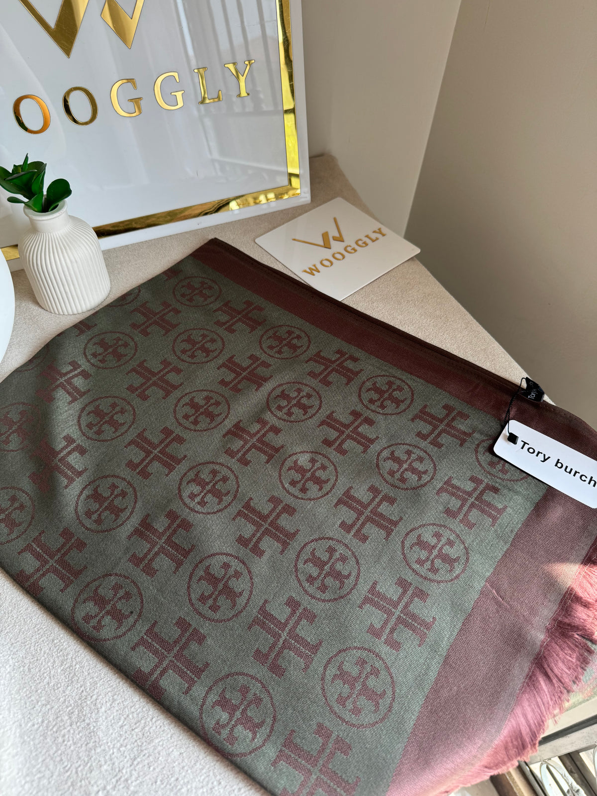 Tory Burch Stoller Greenish Brown