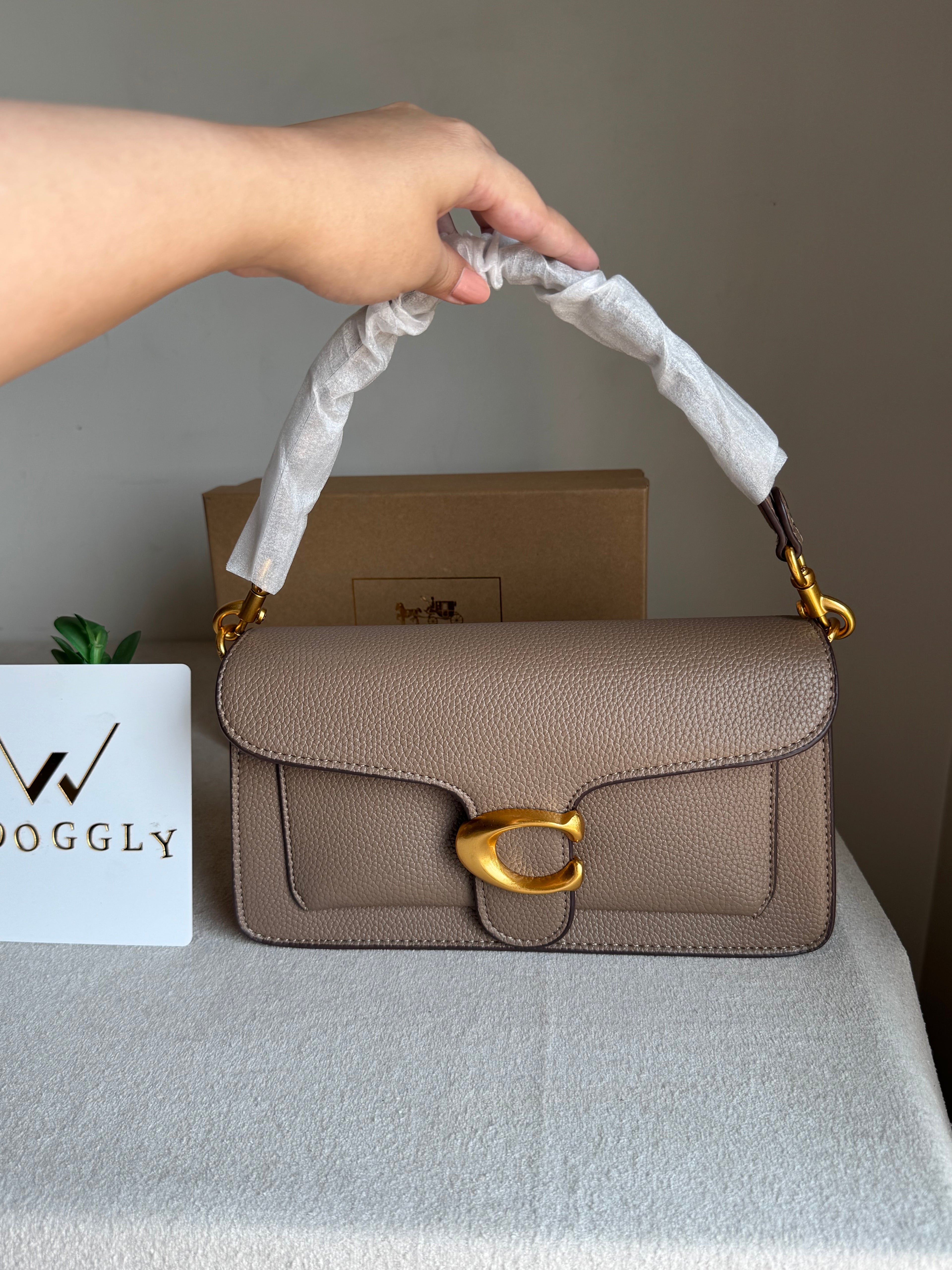 COACH TABBY Walnut Good Quality -  BOX PACKING