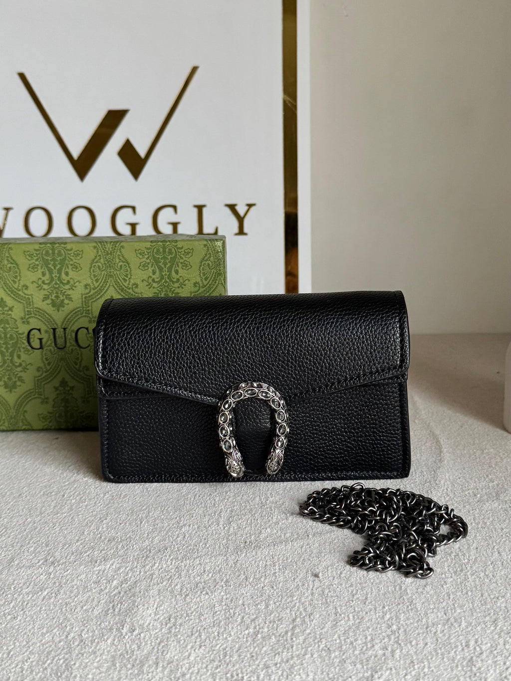 Viral Mini Gucci Bag Black - Box Packing