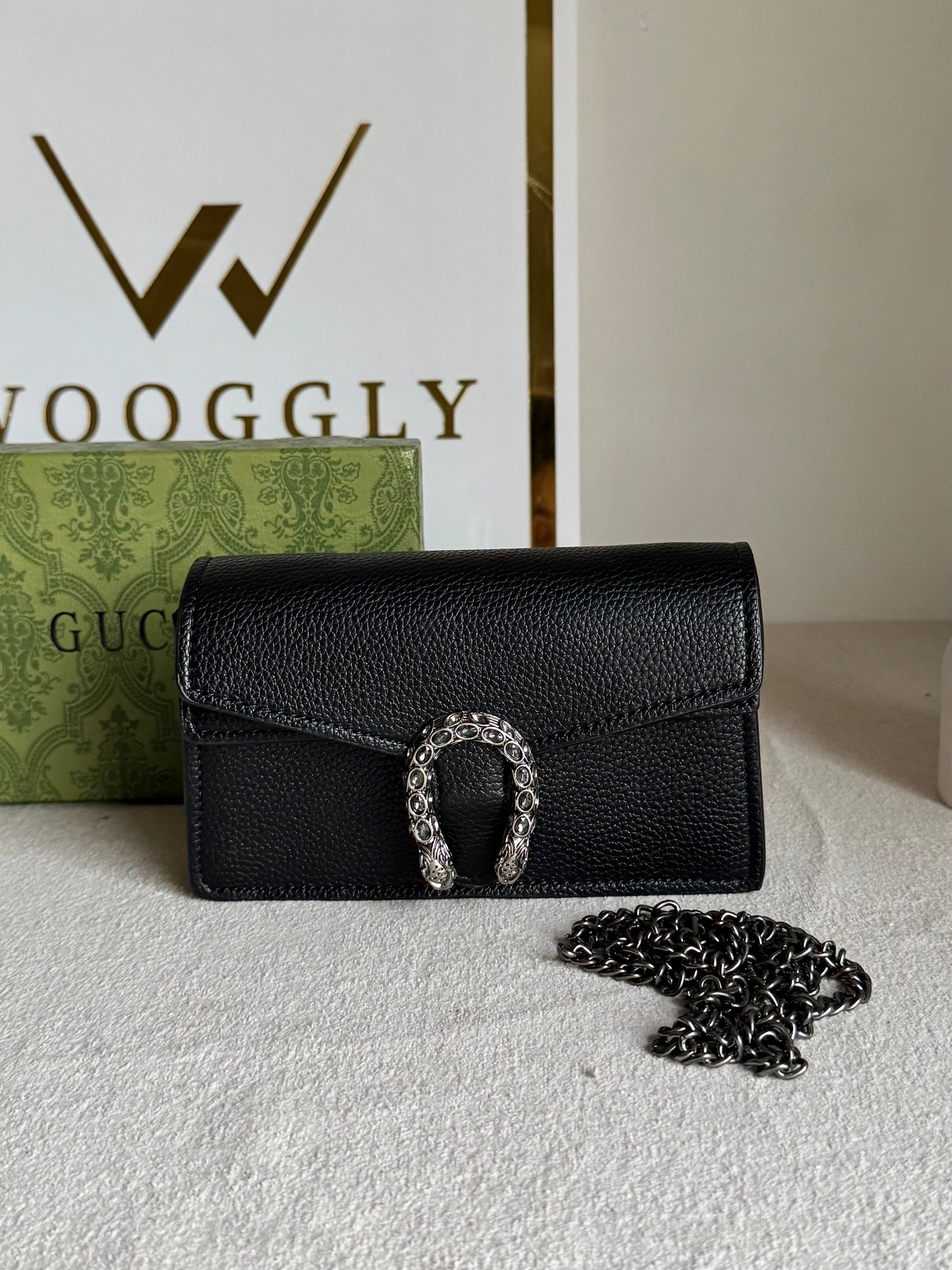 Viral Mini Gucci Bag Black - Box Packing
