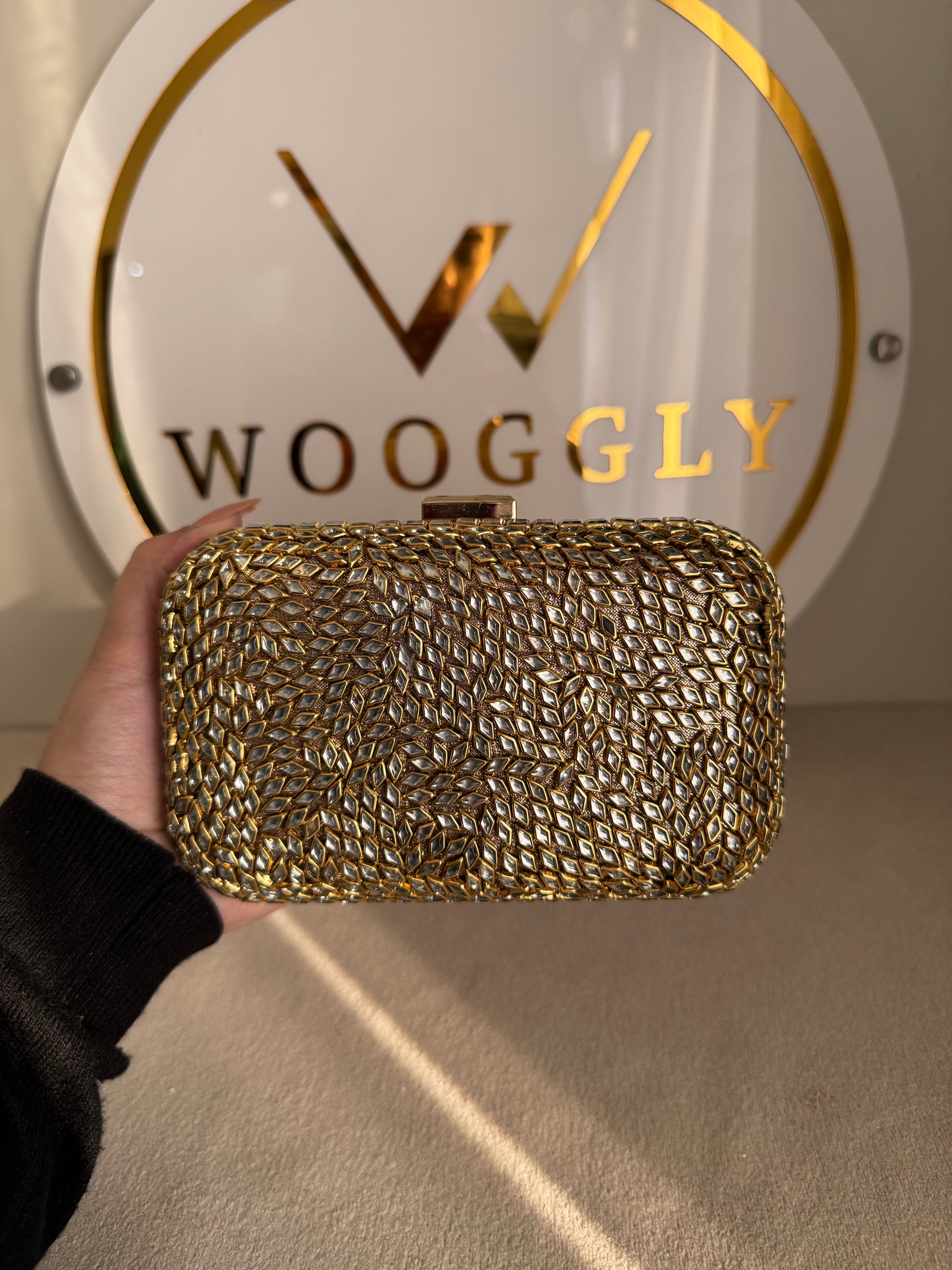 Exclusive Kundan Clutch