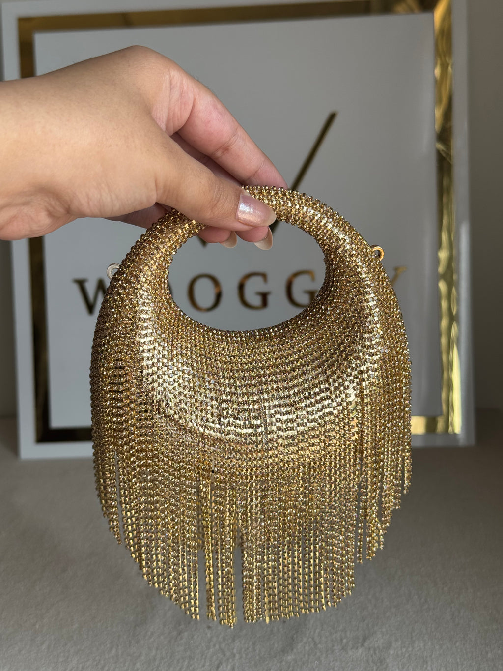 Main Character Clutch (Champagne)