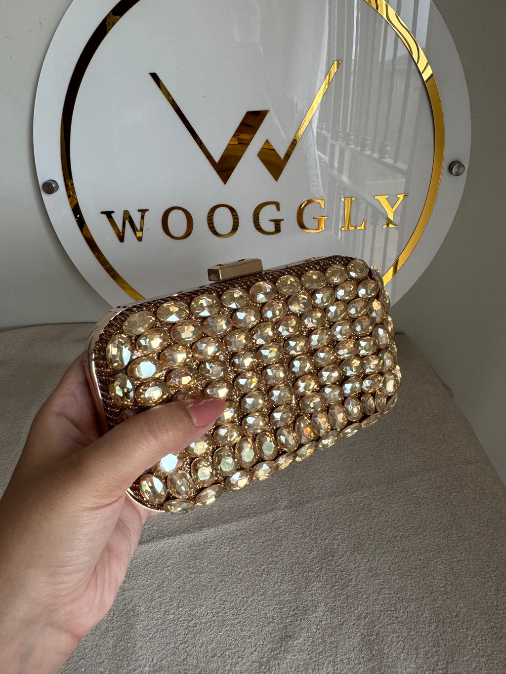 Dreamy Clutch - Champagne