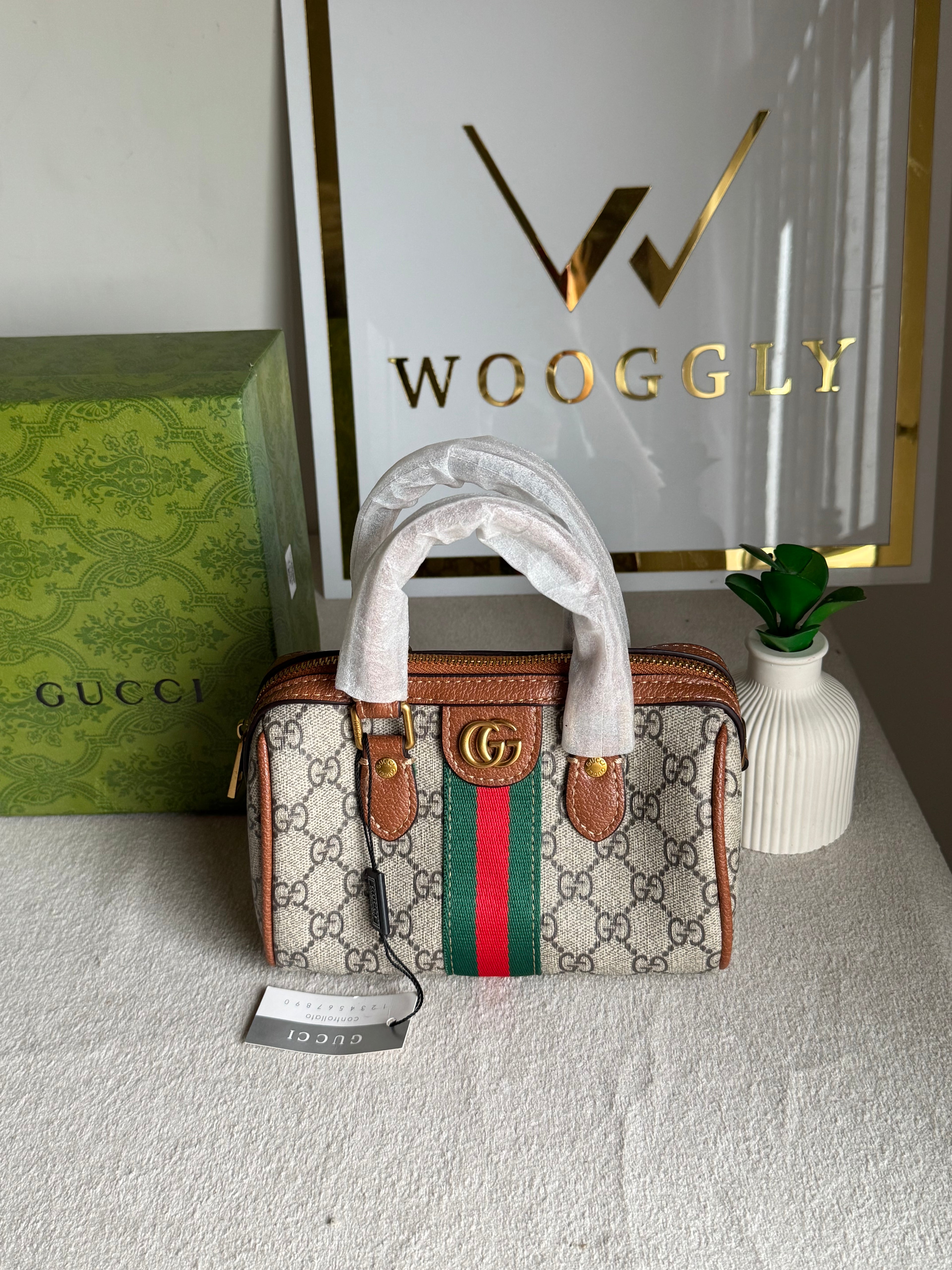 Gucci Mini Duffle Bag - Fall Brown