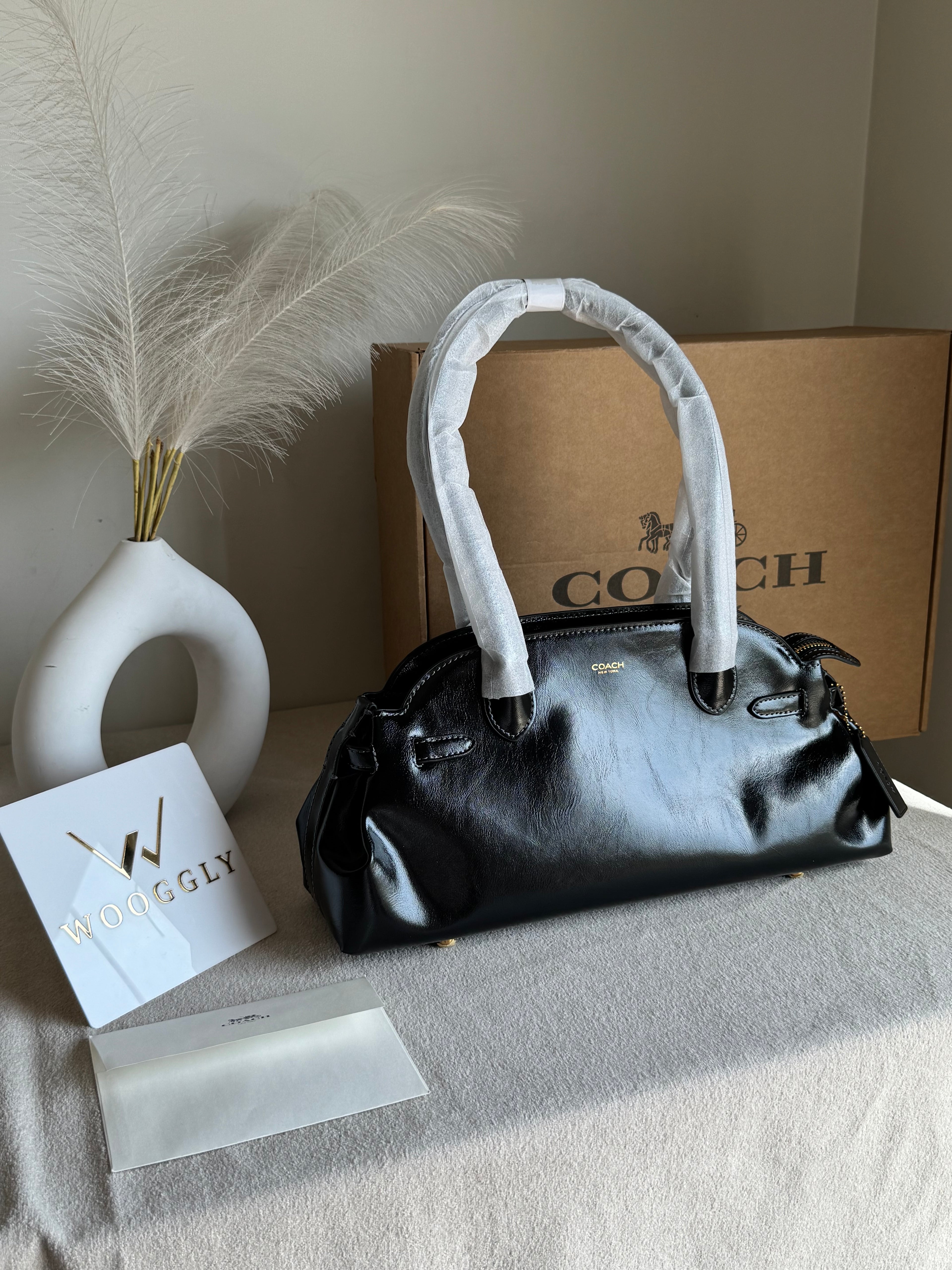 COACH Empire Bag EXTREMELY PREMIUM (Black) - BOX PACKING