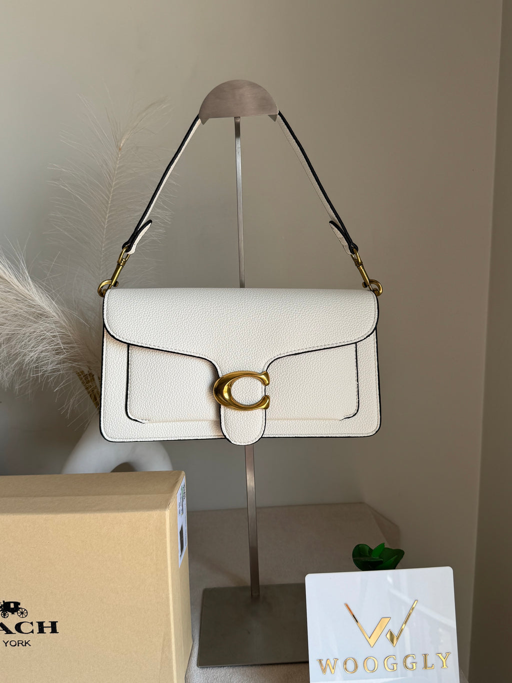 COACH TABBY 26 White Decent Quality - BOX PACKING