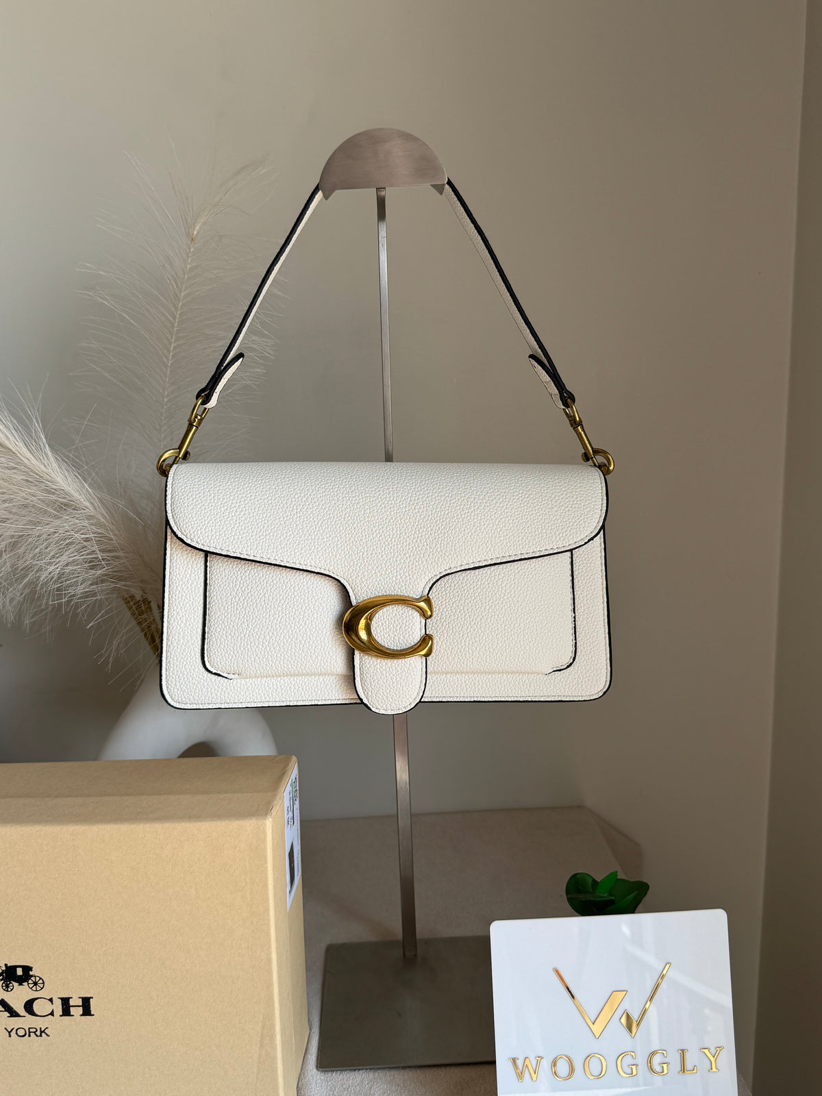 COACH TABBY 26 White Decent Quality - BOX PACKING