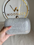 Milan Clutch - Silver