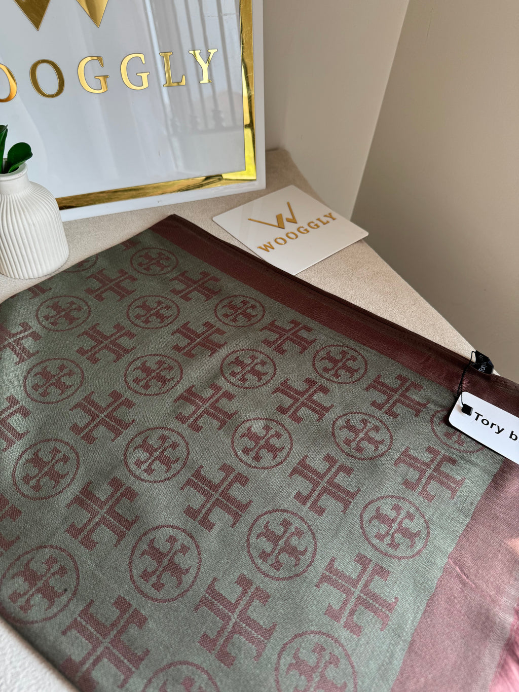 Tory Burch Stoller Greenish Brown