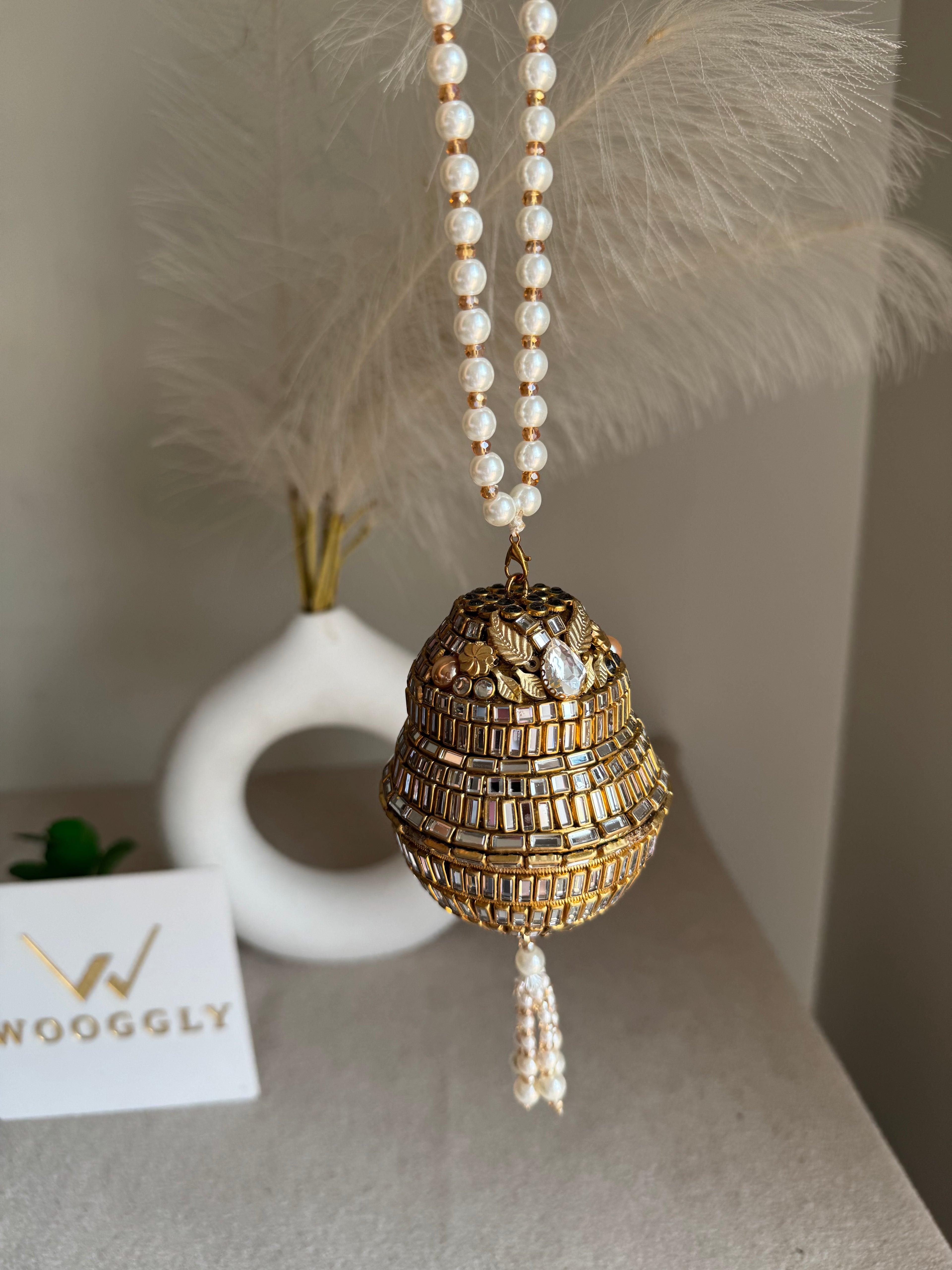 Turkish Potli - Kundan with Stone