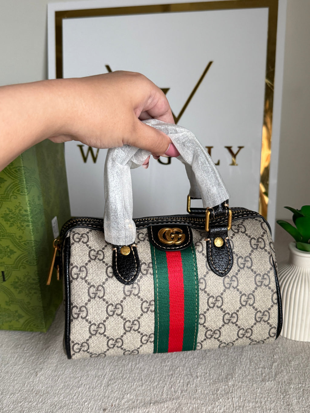 Gucci Mini Duffle Bag - Black