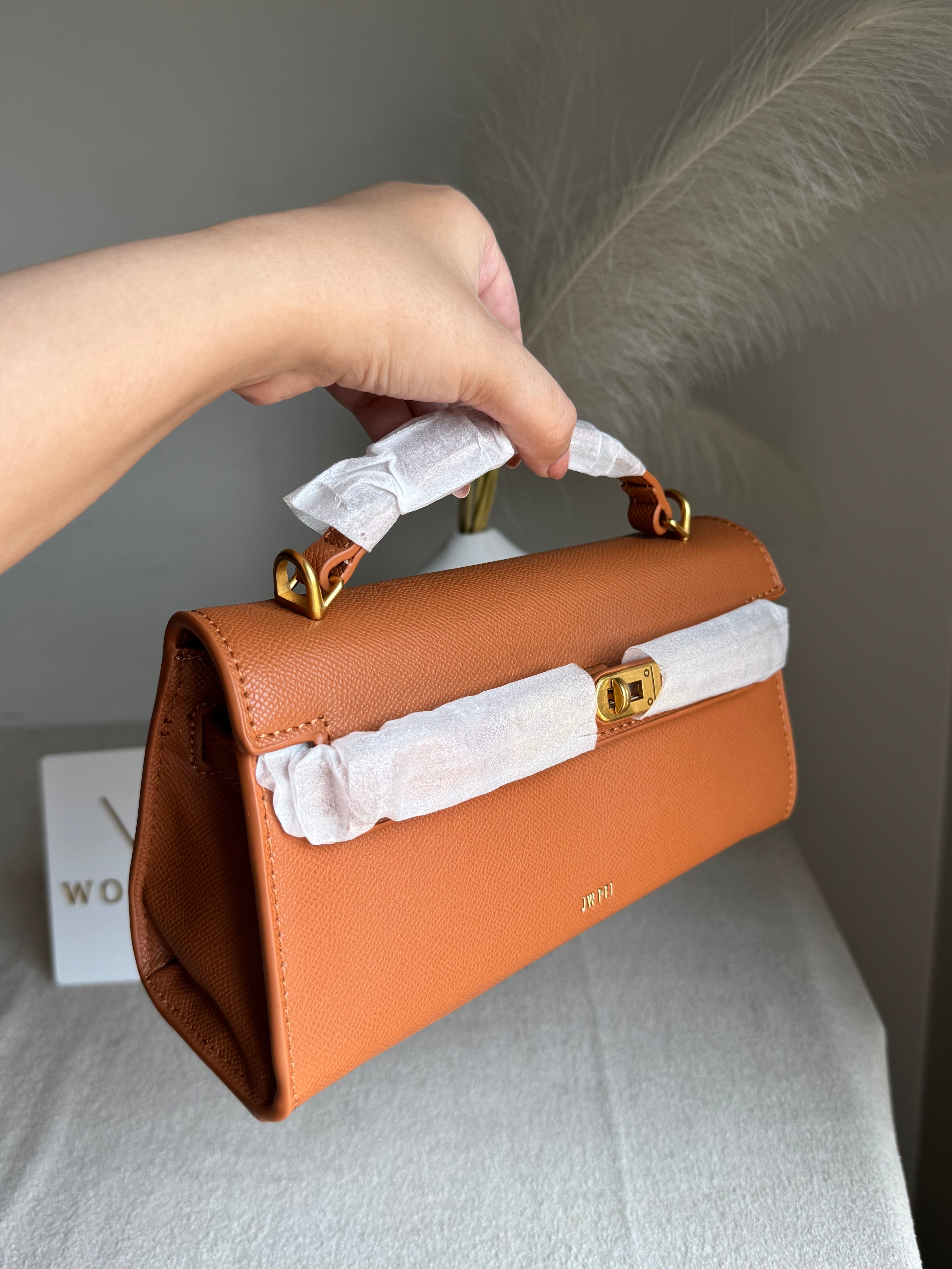 JW PEI Noor Top Handle Bag - Brown
