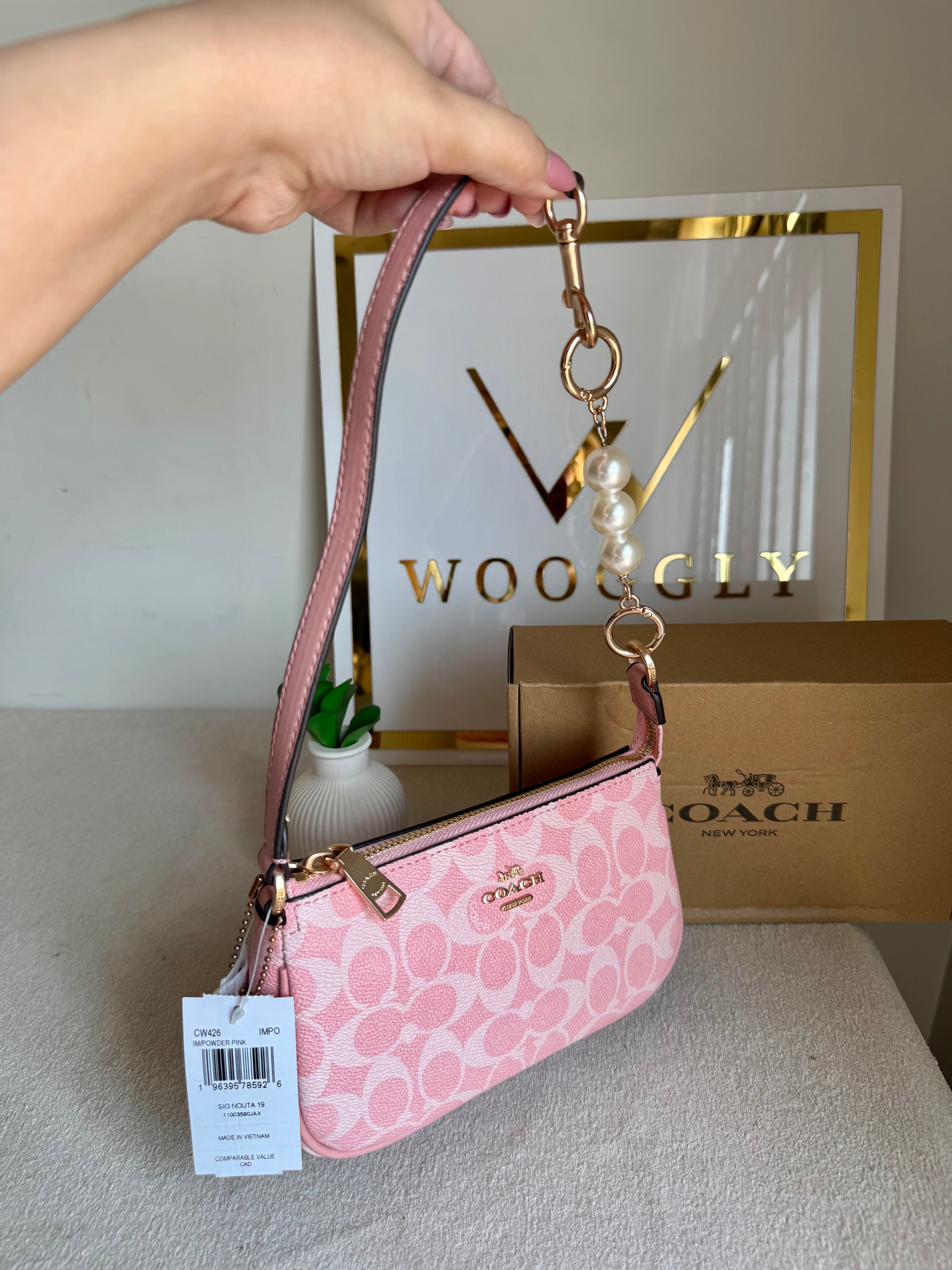 COACH Nolita 19 PINK - BOX PACKING