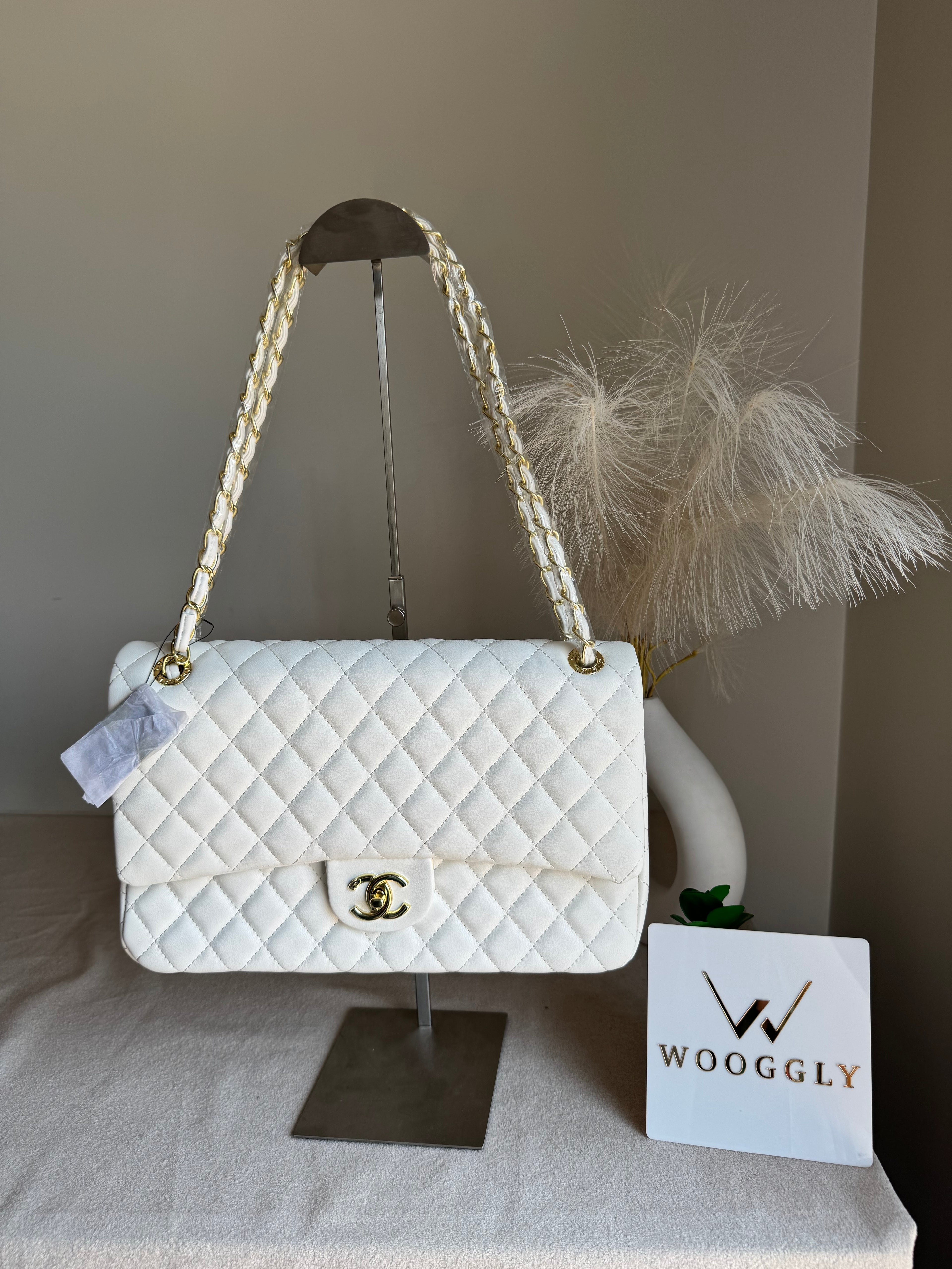 Classic CH Premium Bag (White)