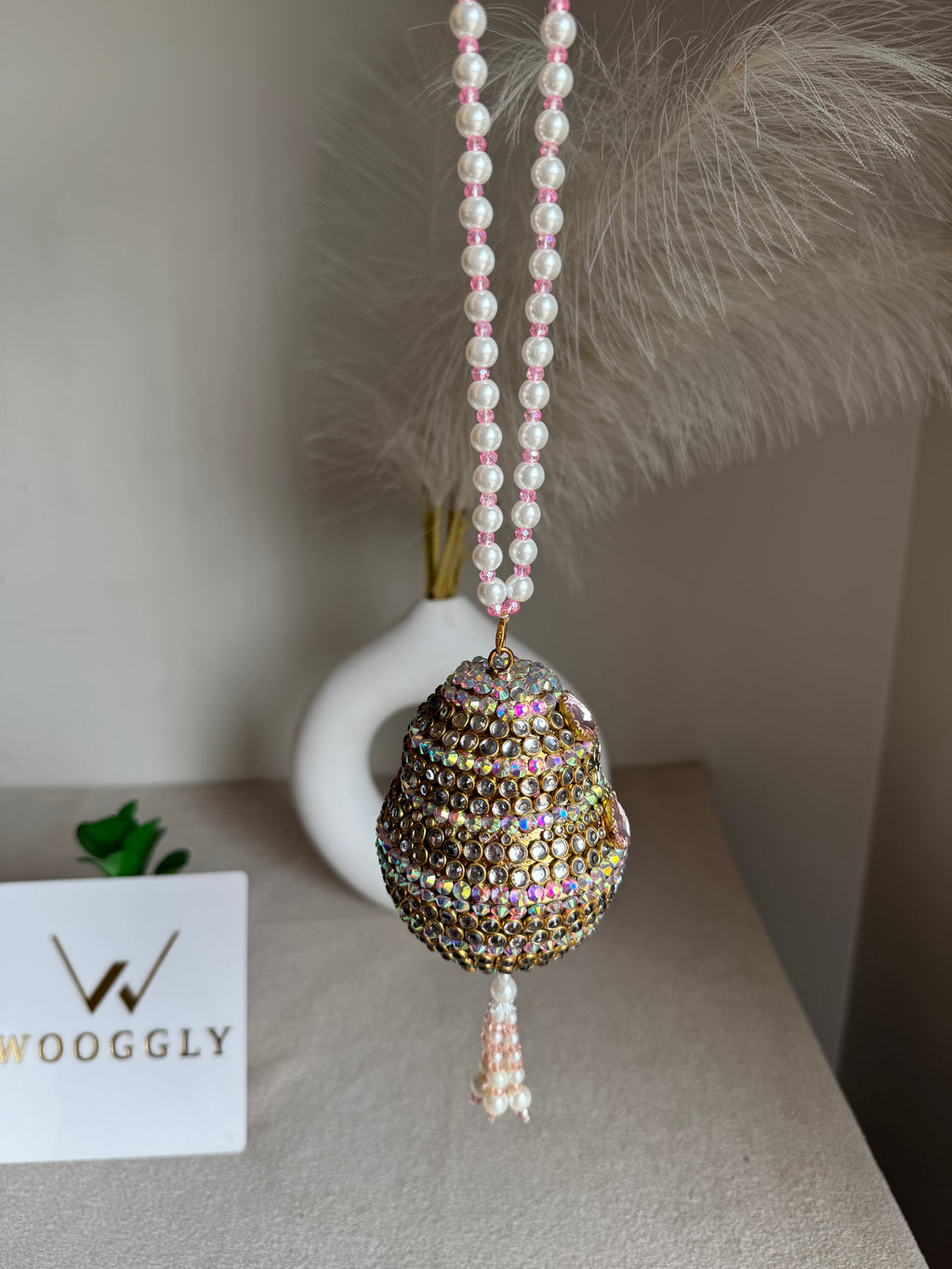 Turkish Potli - Multi Pink