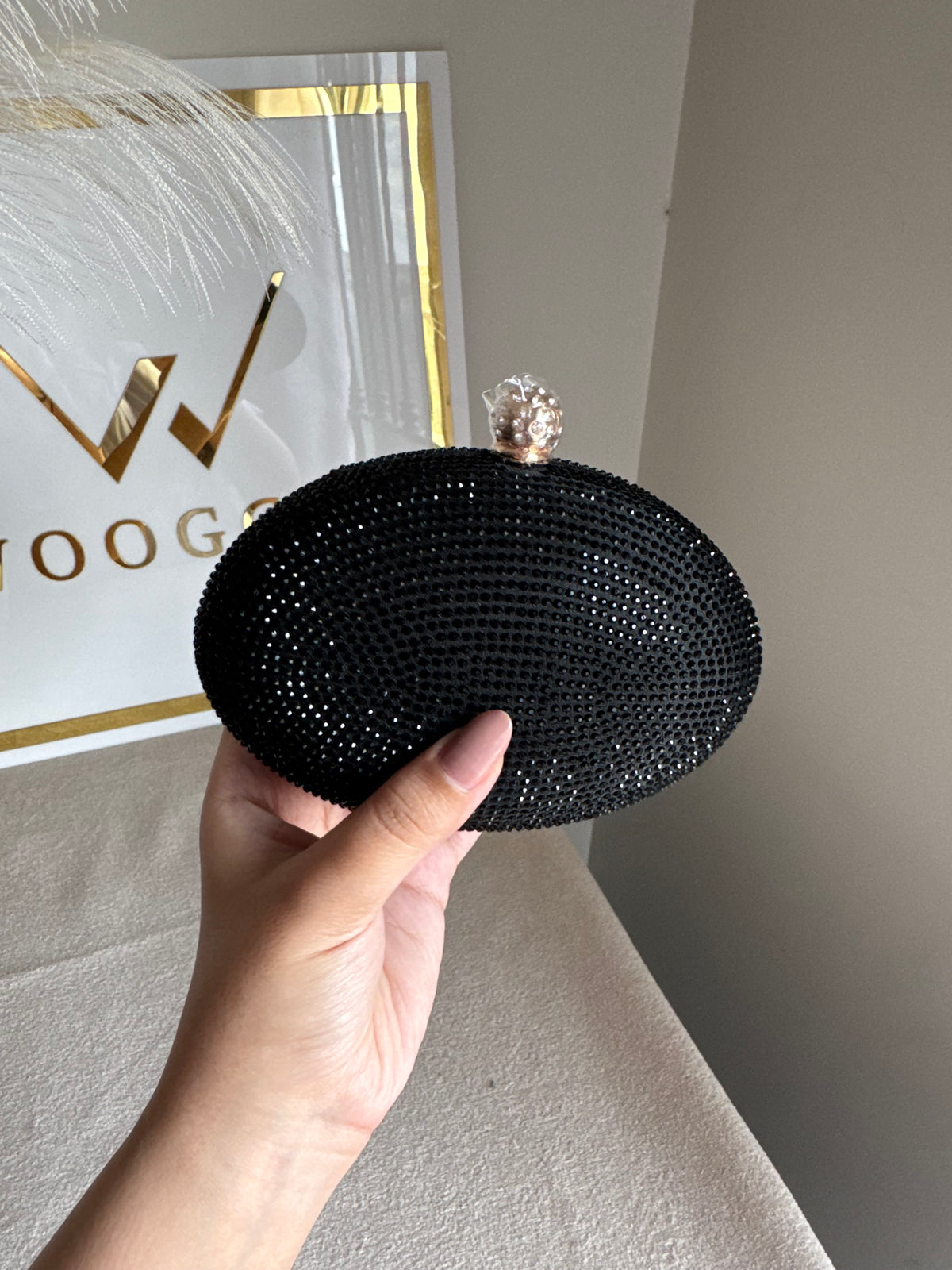 Lyla Clutch - Black