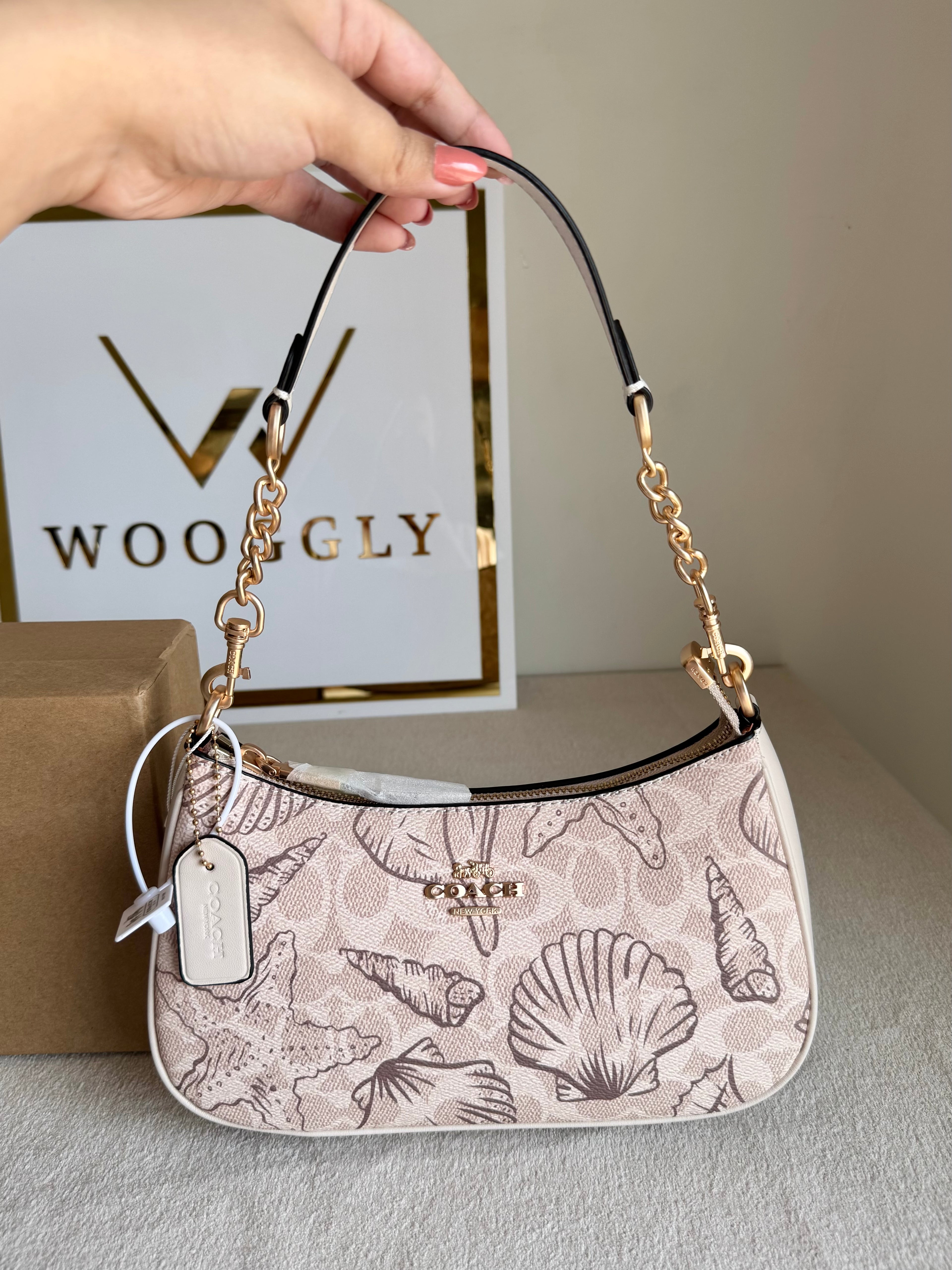 COACH TERI PREMIUM Seashell - BOX PACKING