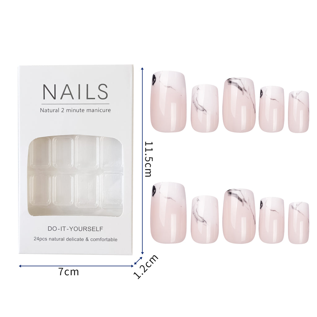 Luna Press On Nails - 24 Pieces Complete Kit