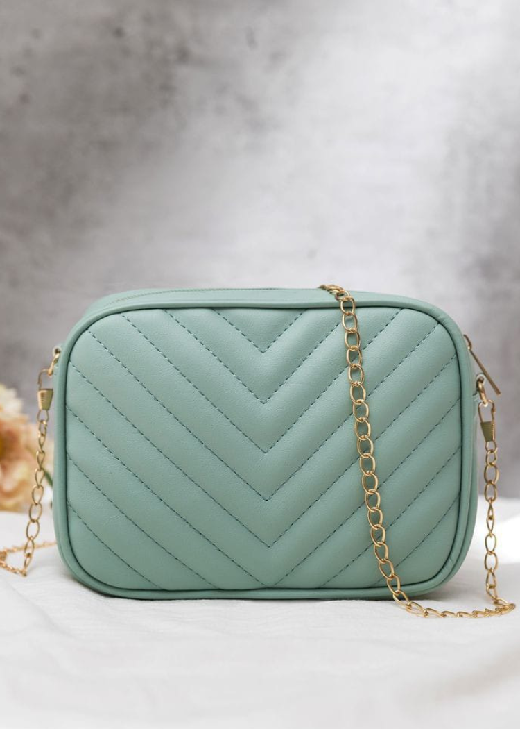 Ella Mint Green Crossbody