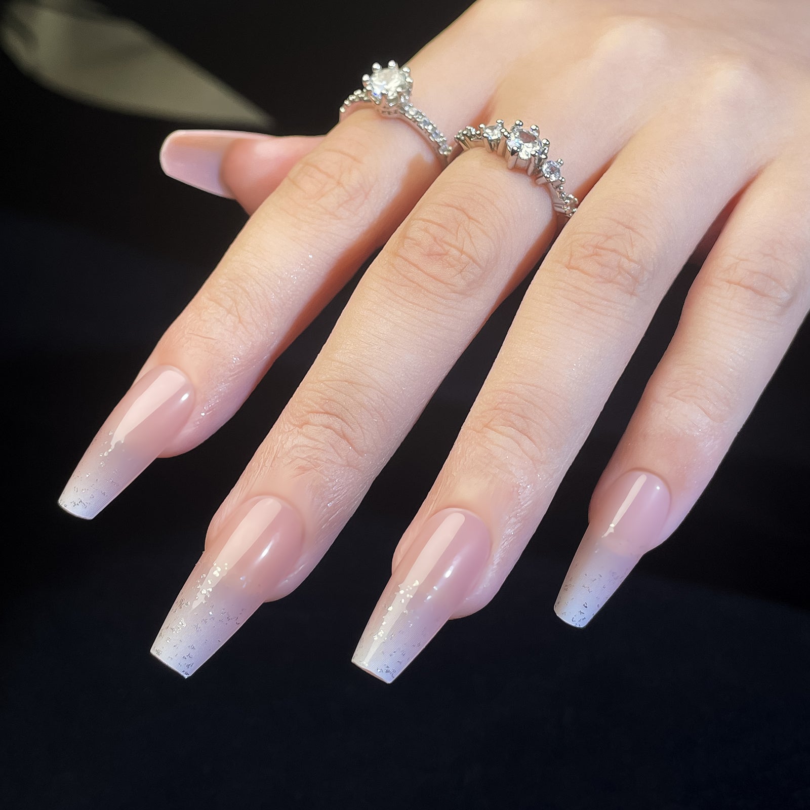 Gloss Pop Press On Nails - 24 Pieces Complete Kit