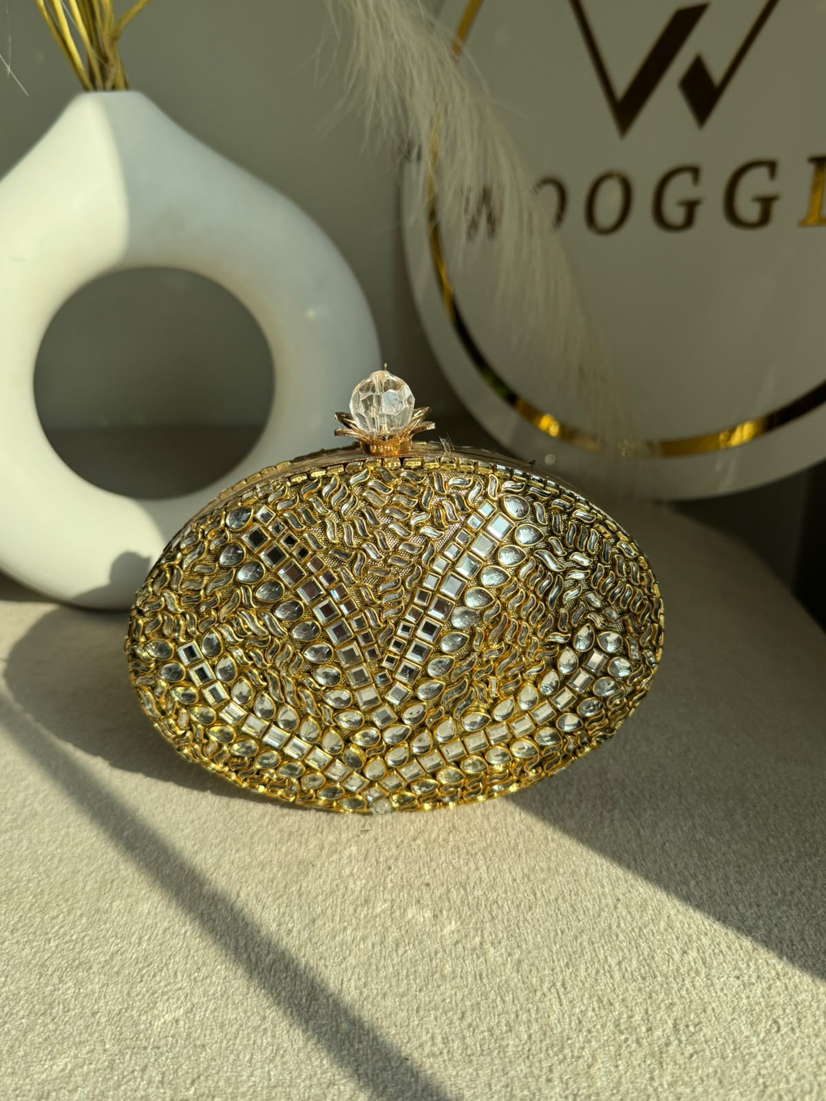 Kundan Clutch Design 9