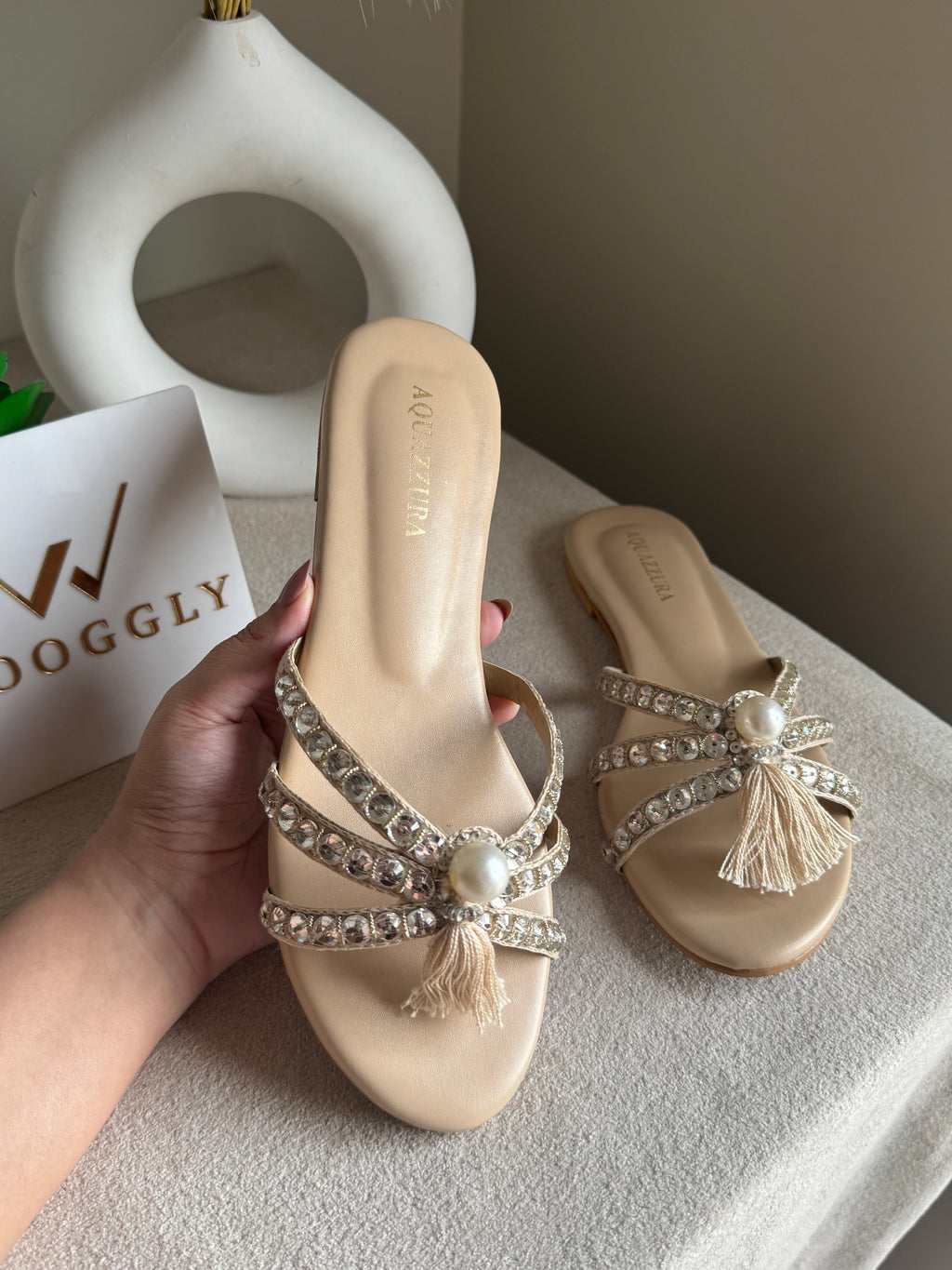 Angel Slides - Beige
