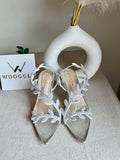 Gianvitto Rossi Heels Glitter Silver
