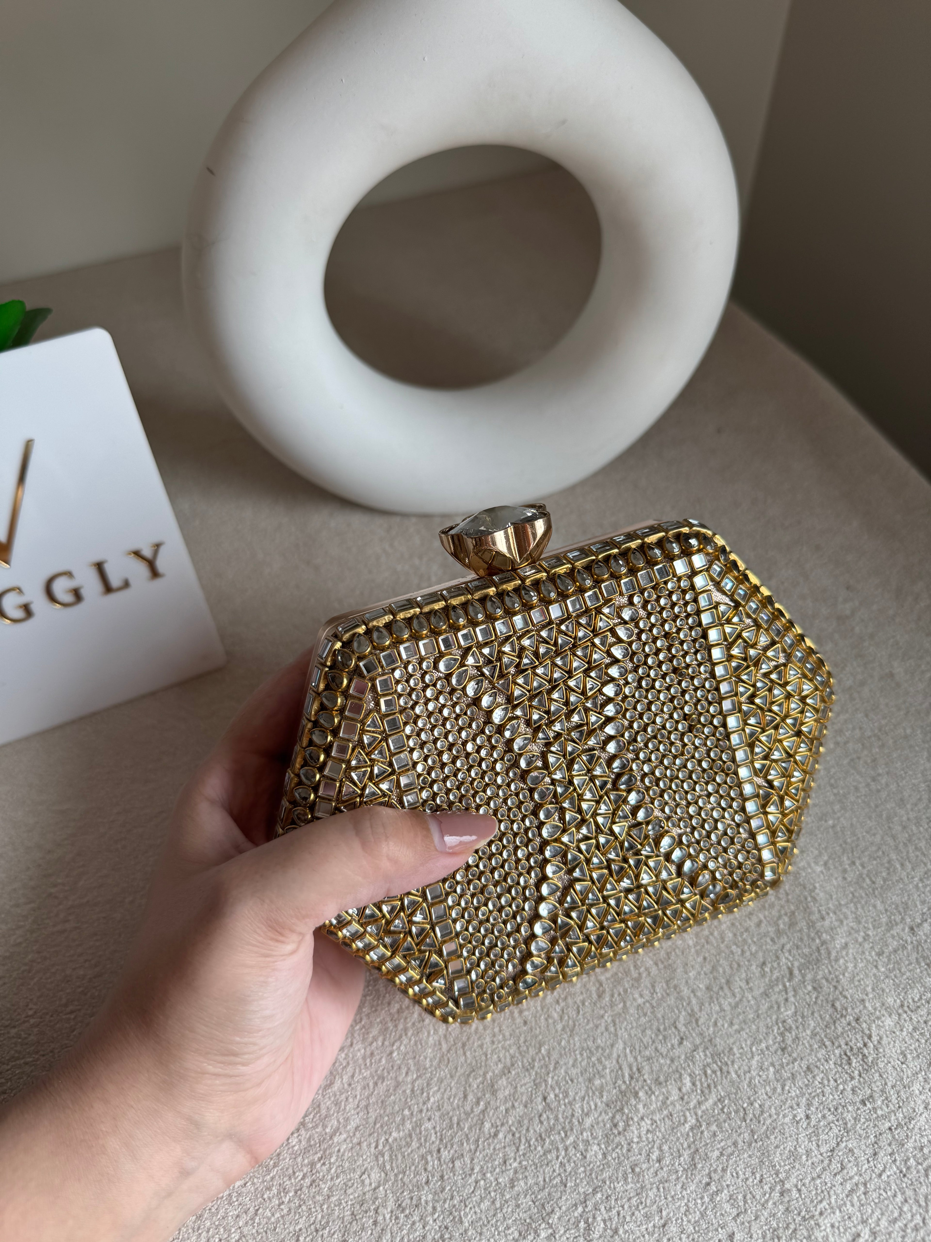 Kundan Diva Clutch Design 2