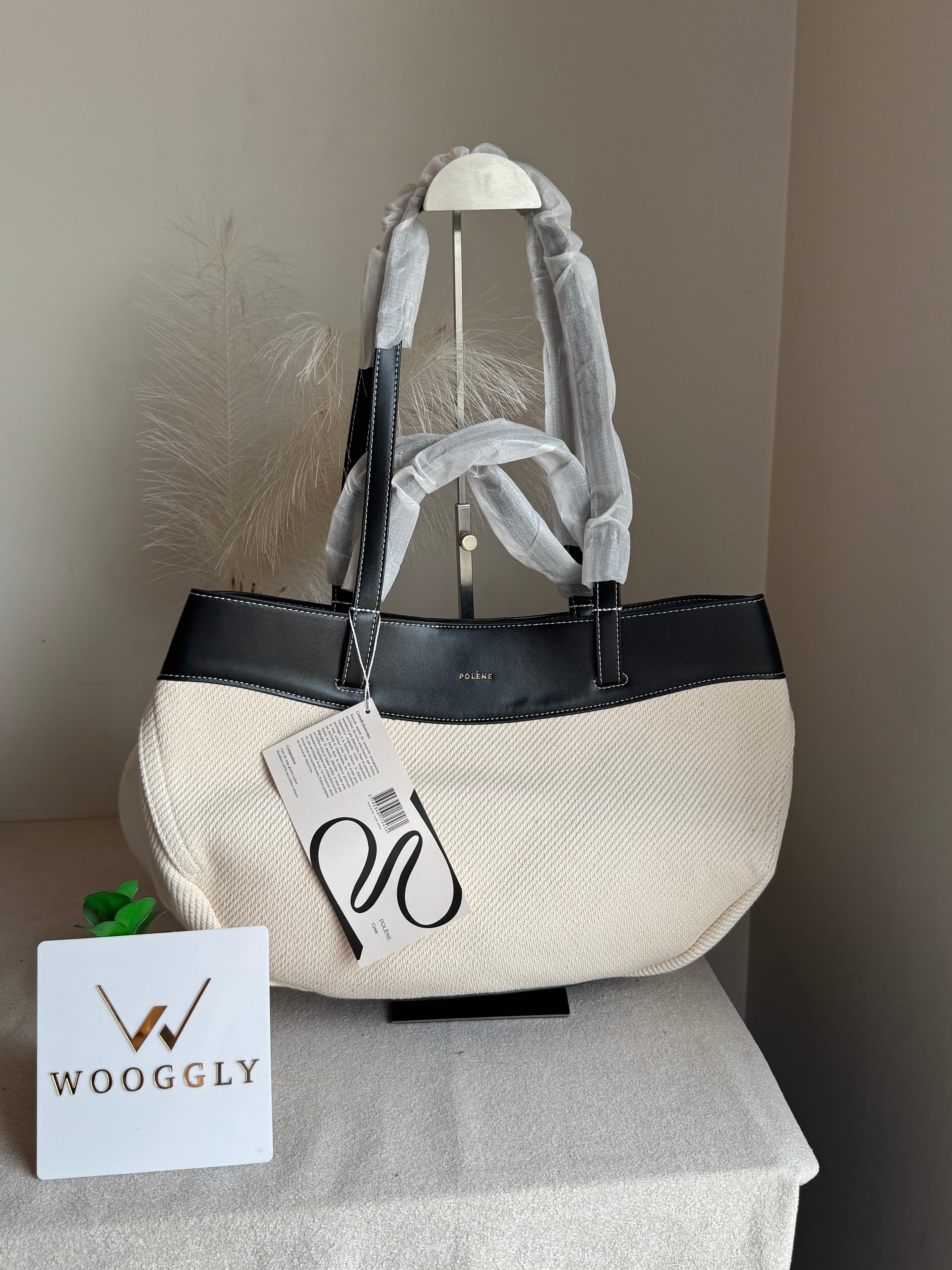 Polene Cyme - Cream with Black