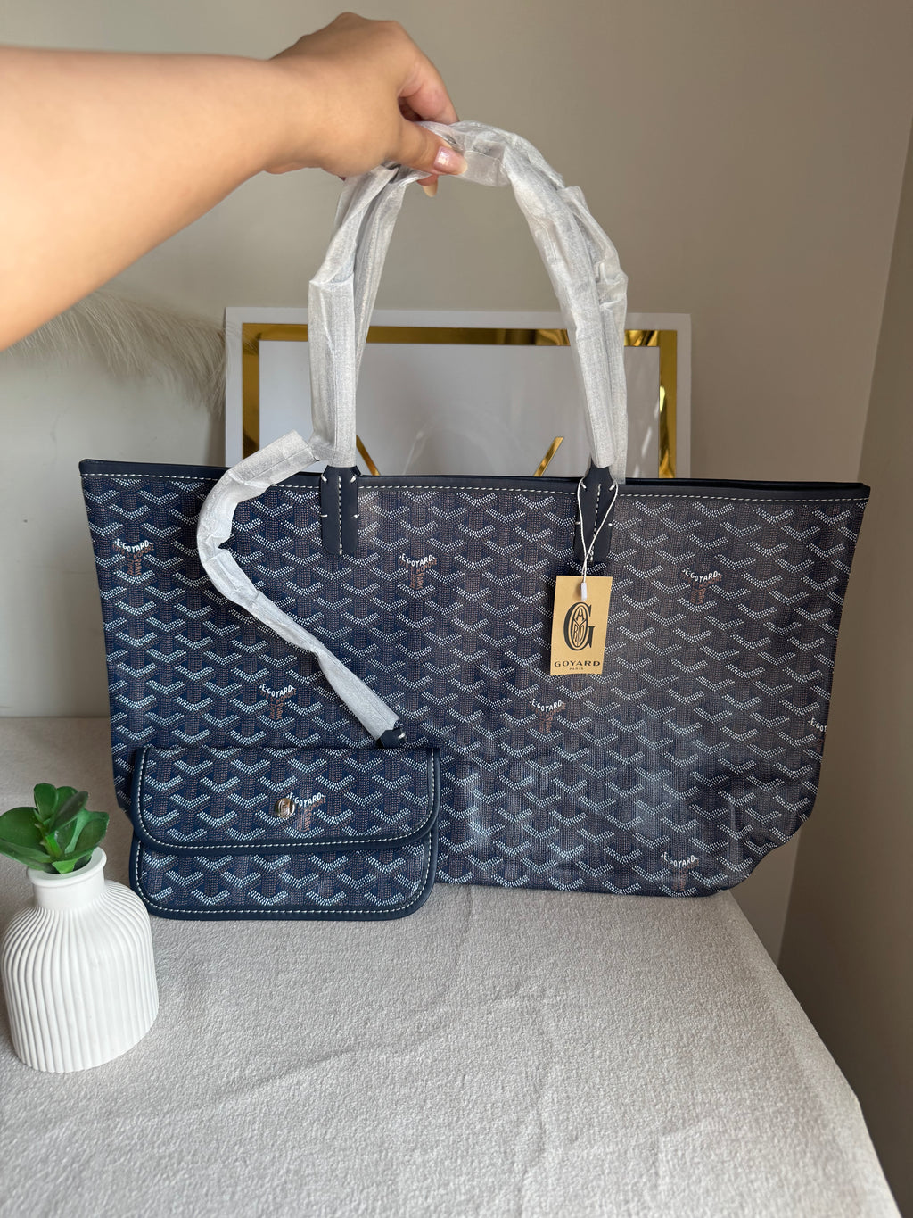 Go Yard Tote Bag - Large Blue