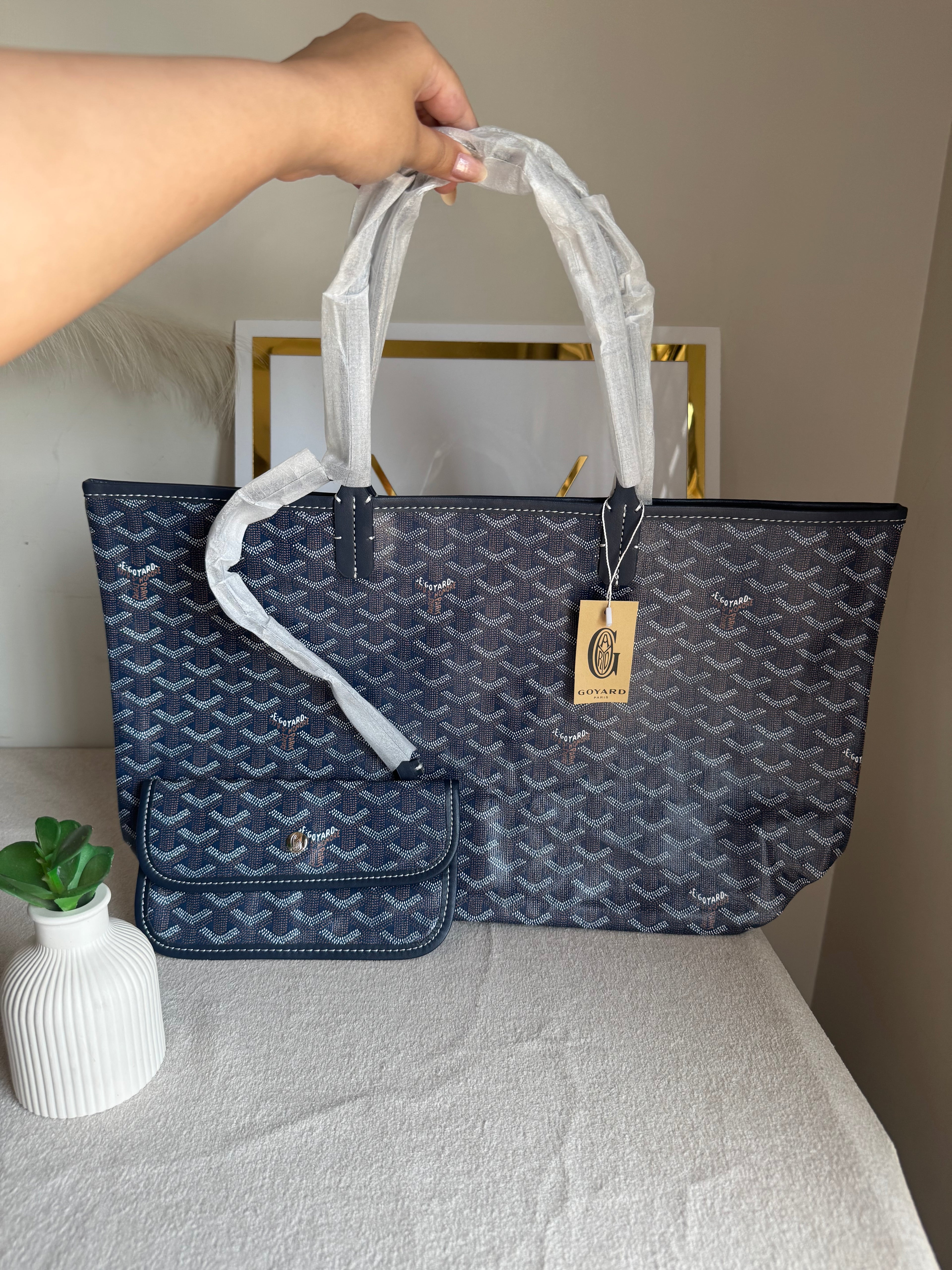 Go Yard Tote Bag - Large Blue