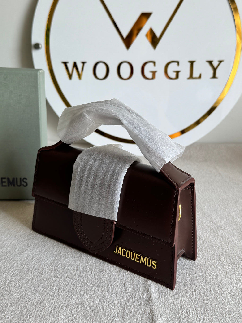 Viral Jacquemus - Small (Chocolate Brown) BOX PACKING