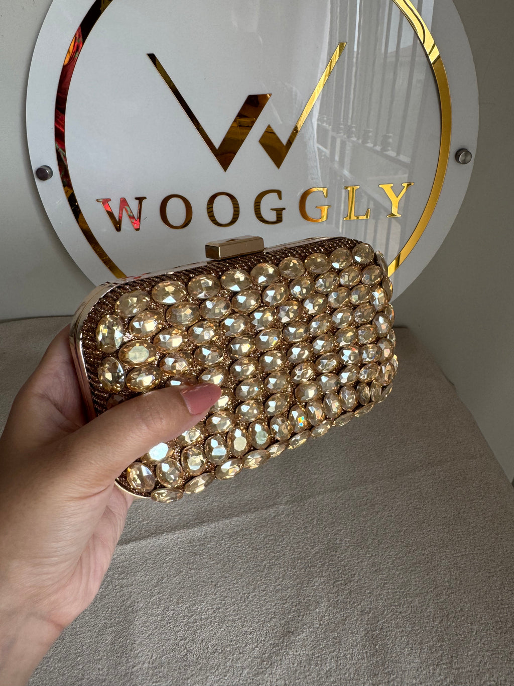 Dreamy Clutch - Champagne