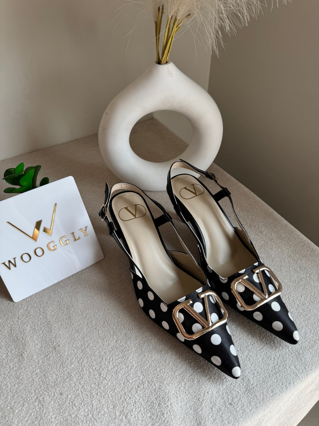 Valentino Polka Heels