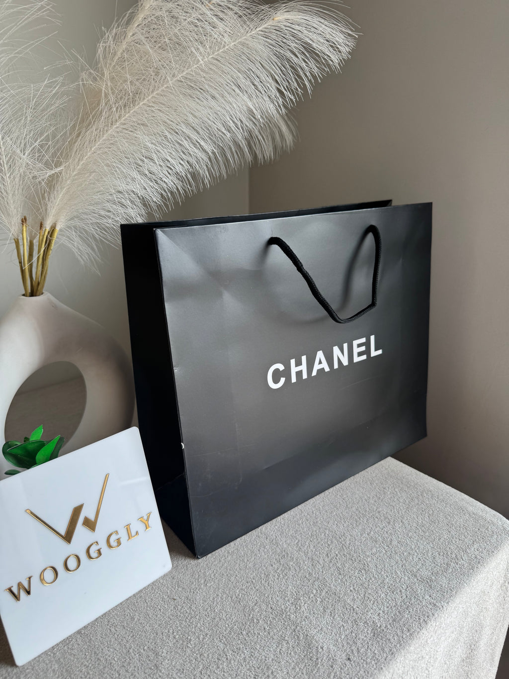 Gift Bag - Chanel - Medium (ONLY FOR PICK UP OR INDRIVE CUSTOMERS IN LAHORE)